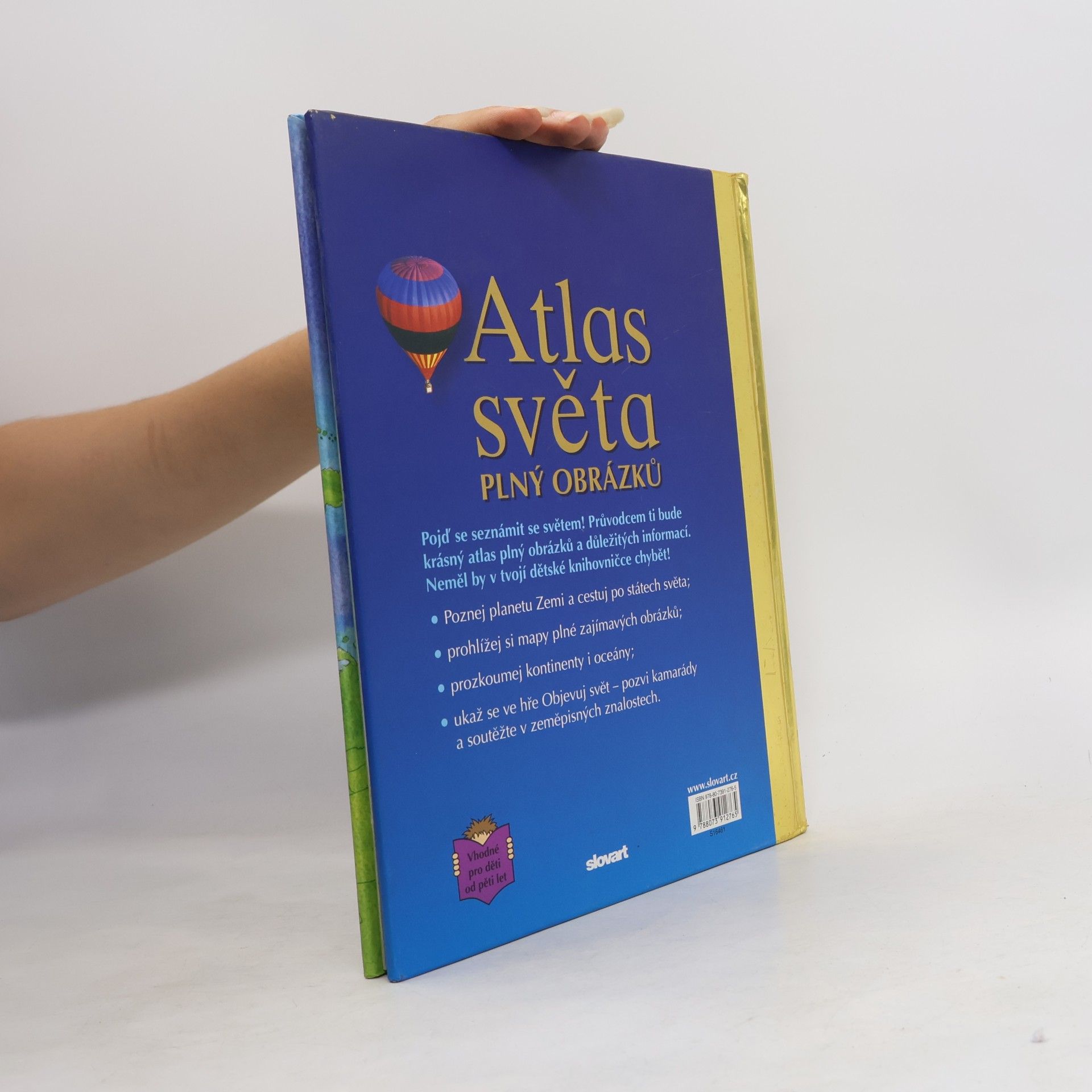 Helen Cann Atlas světa plný obrázků