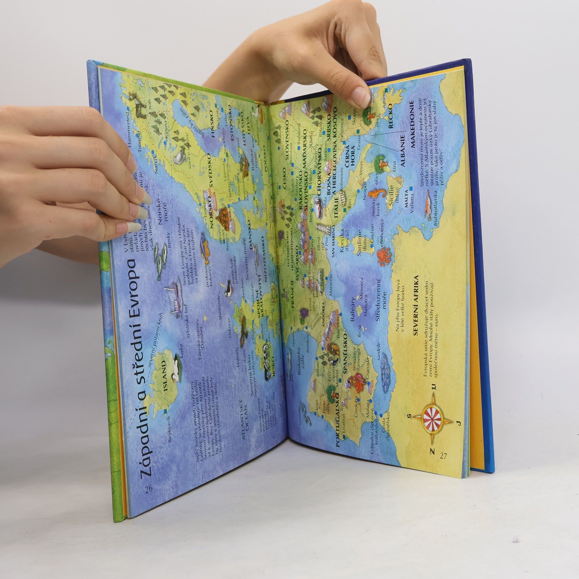 Helen Cann Atlas světa plný obrázků