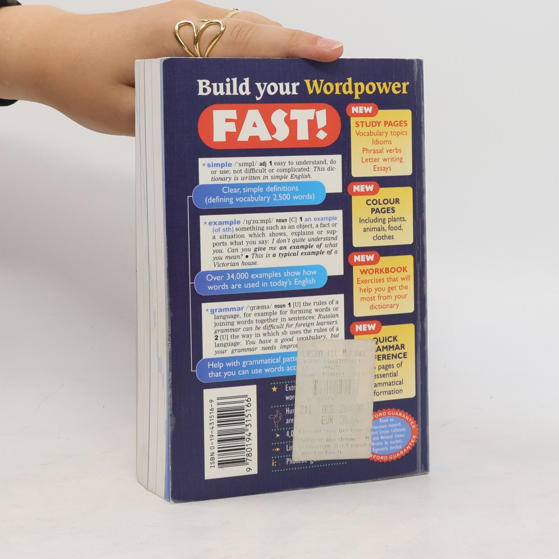 Miranda Steel Oxford wordpower dictionary