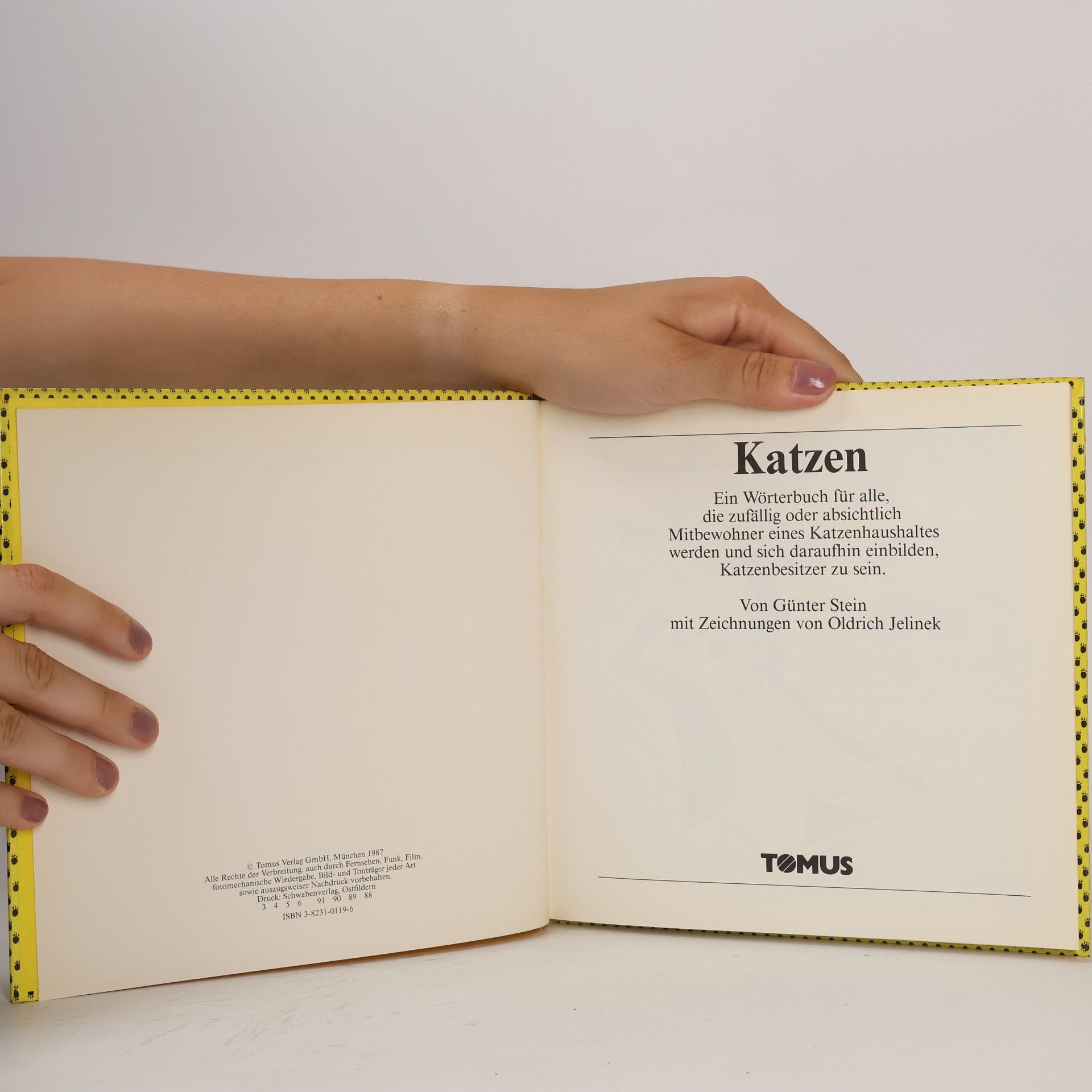 Oldřich Jelínek Ein wörterbuch für Katzenfreunde