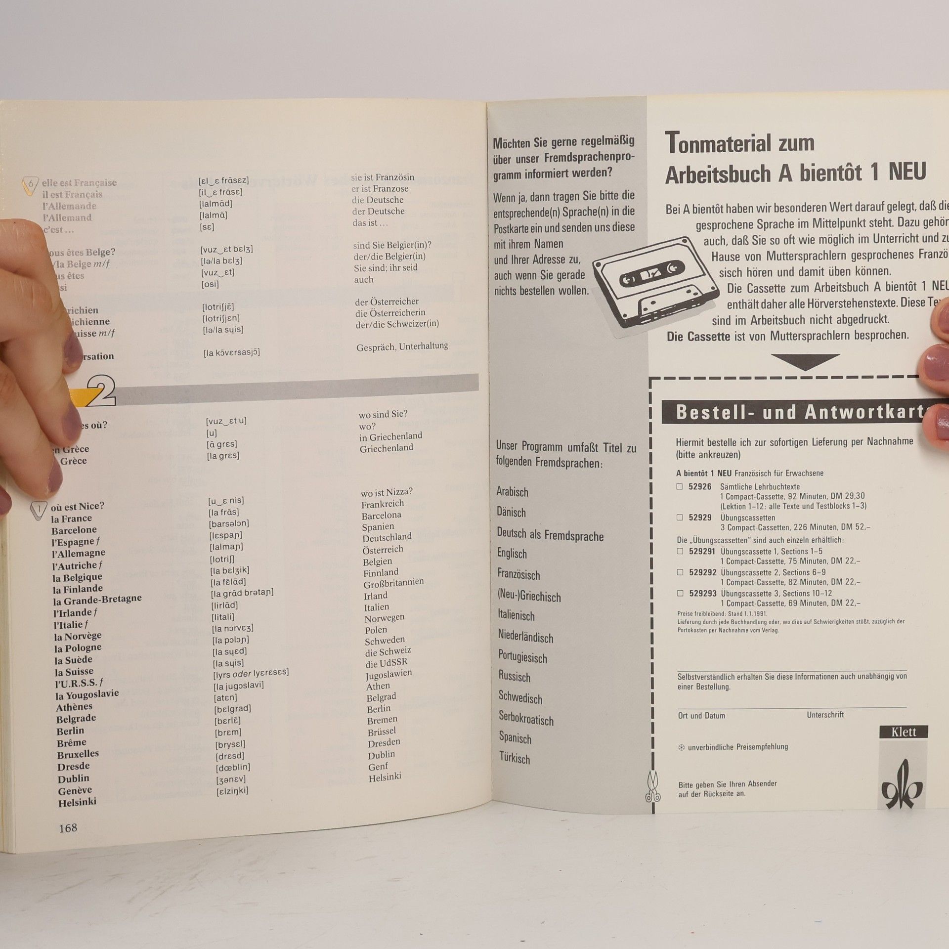 Various authors A bientôt 1: Französisch für Erwachsene - Lehrbuch
