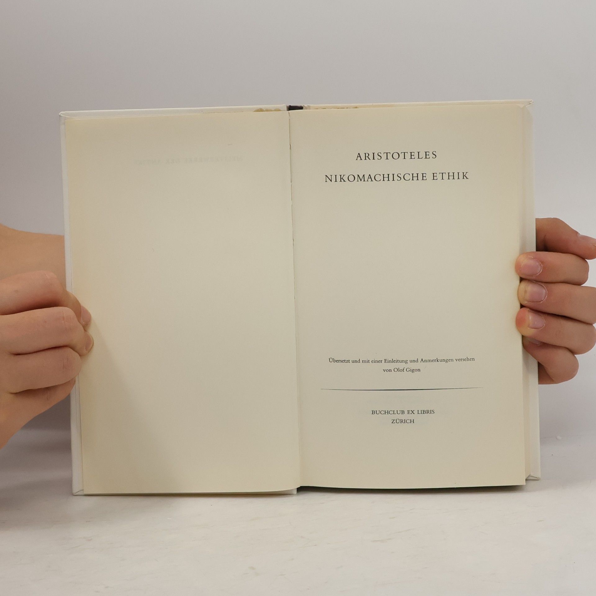 Aristotelés Nikomachische Ethik