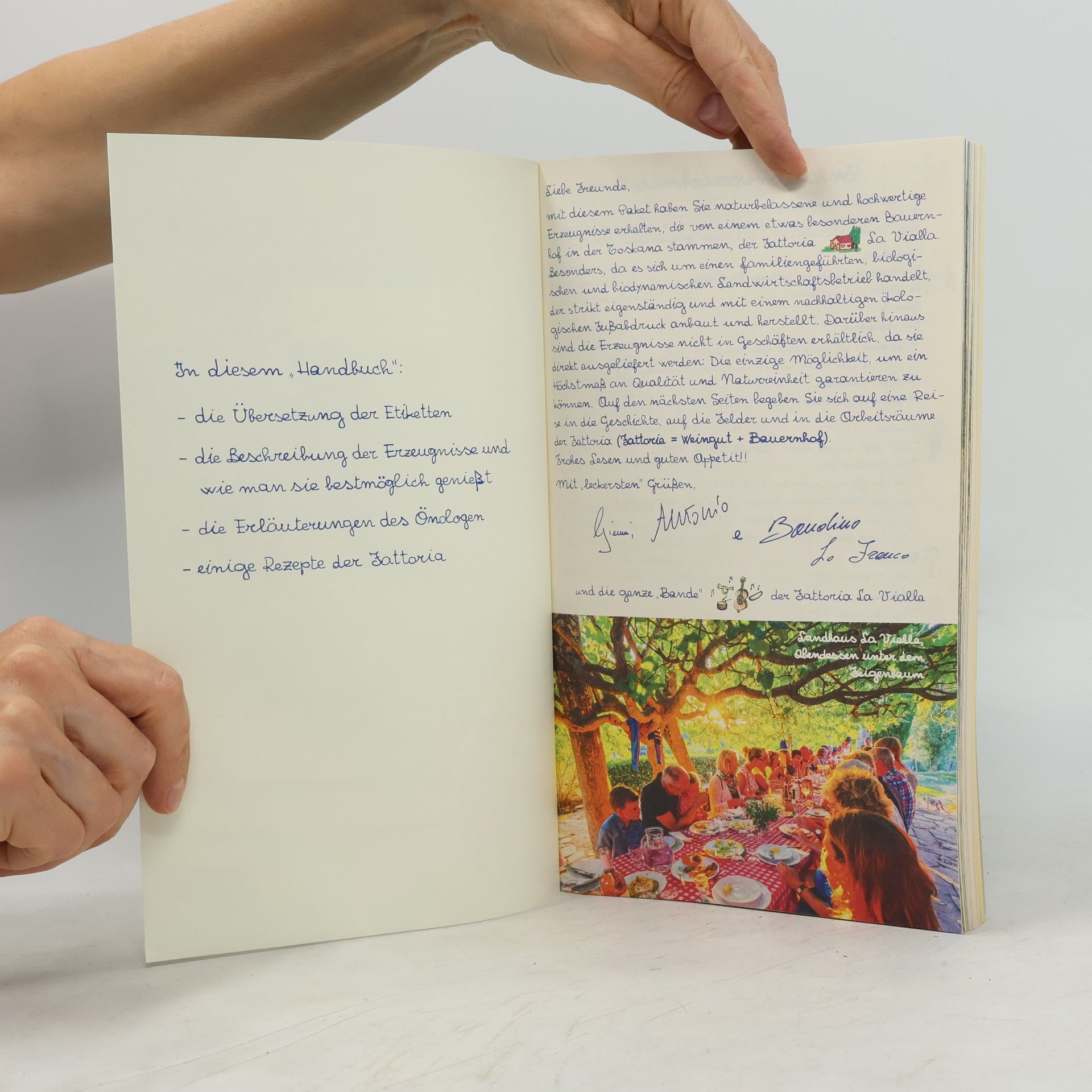 Autorenkollektiv "Handbuch" und Rezepte von La Vialla 2022-2023