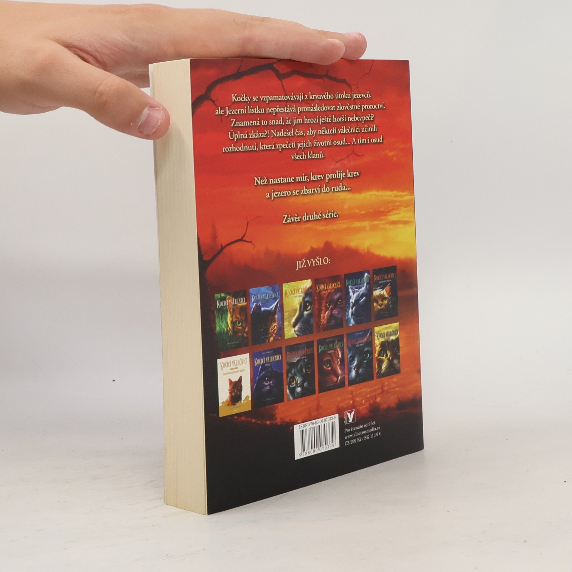 Erin Hunter Kočičí válečníci : nové proroctví. Západ slunce