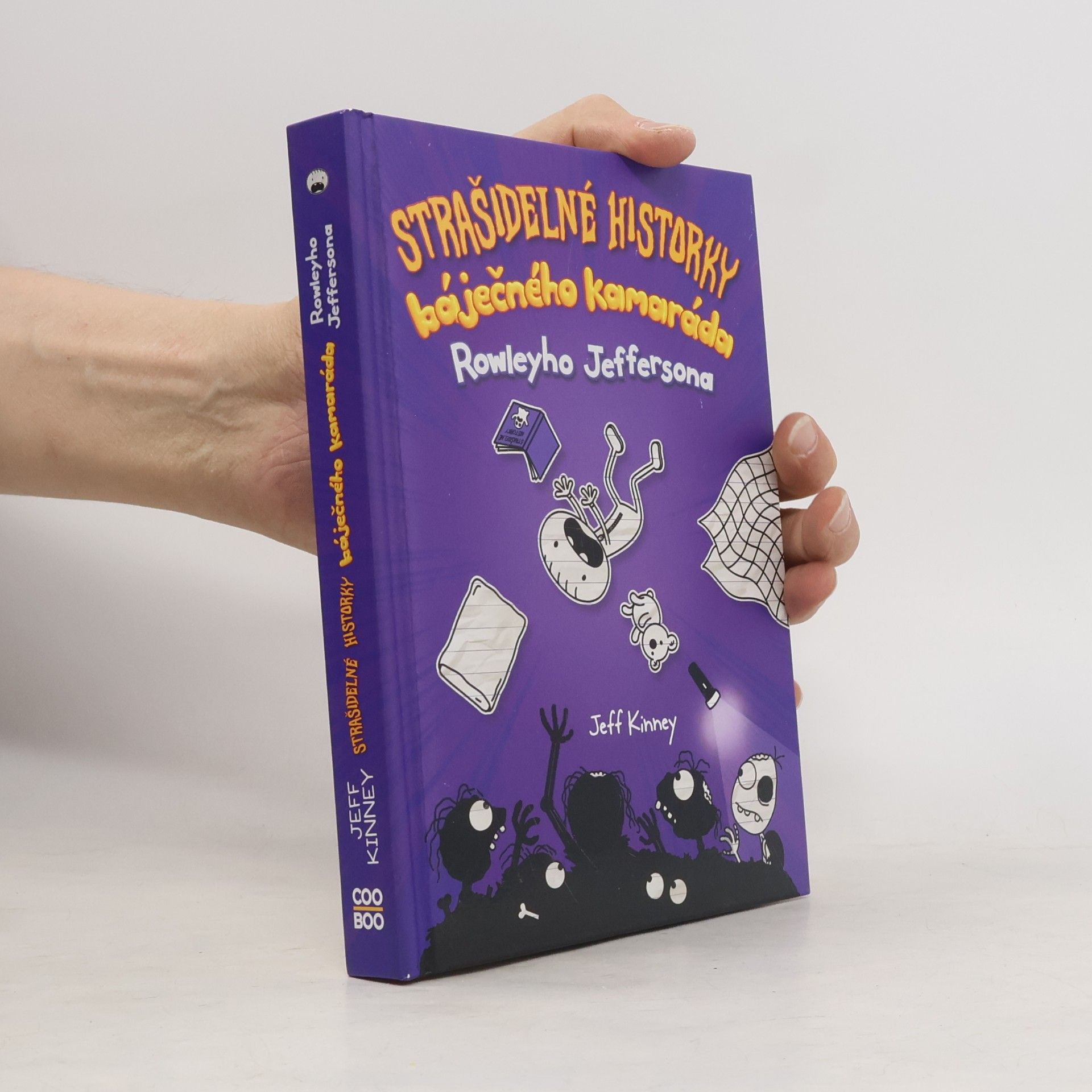 Jeff Kinney Strašidelné historky báječného kamaráda Rowleyho Jeffersona