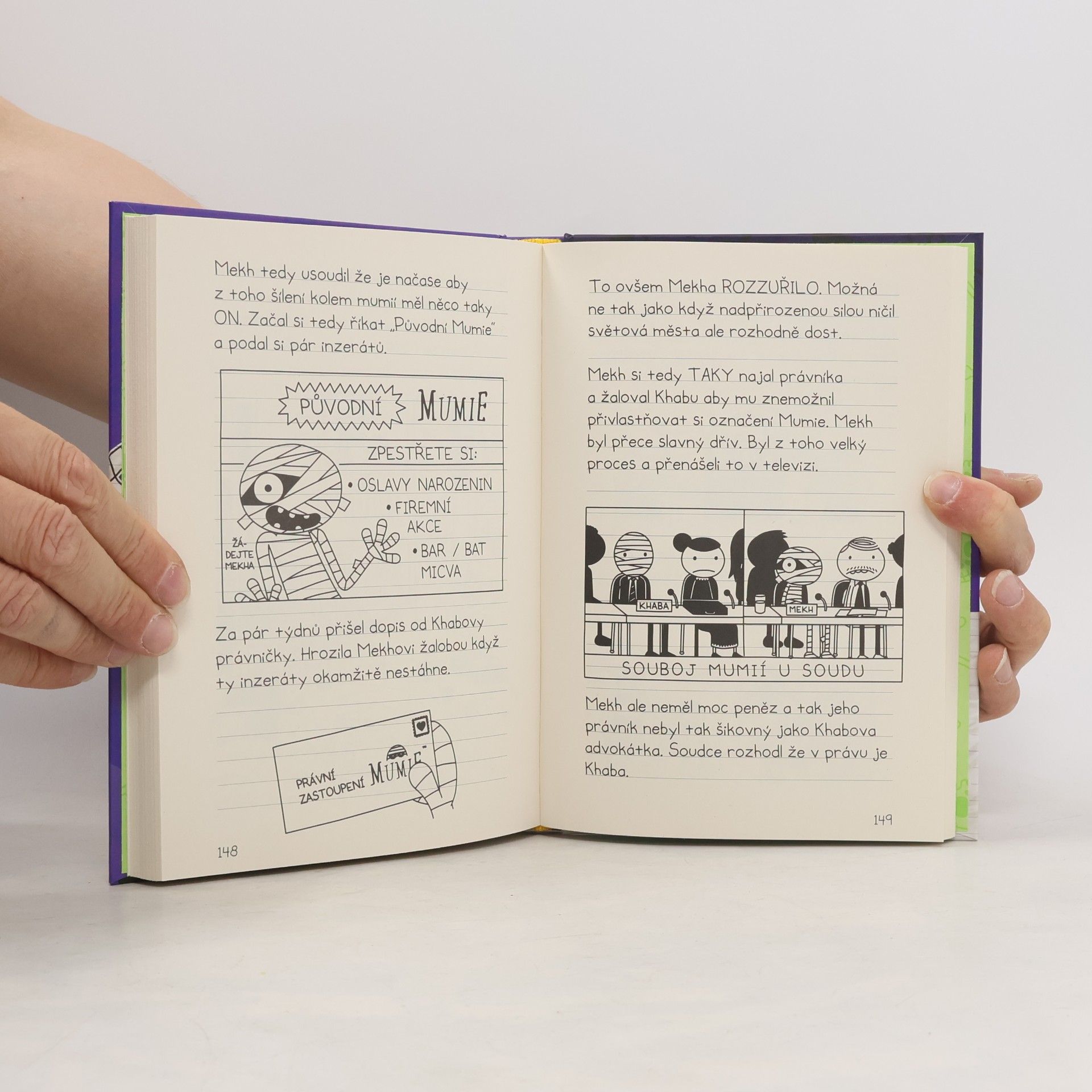 Jeff Kinney Strašidelné historky báječného kamaráda Rowleyho Jeffersona