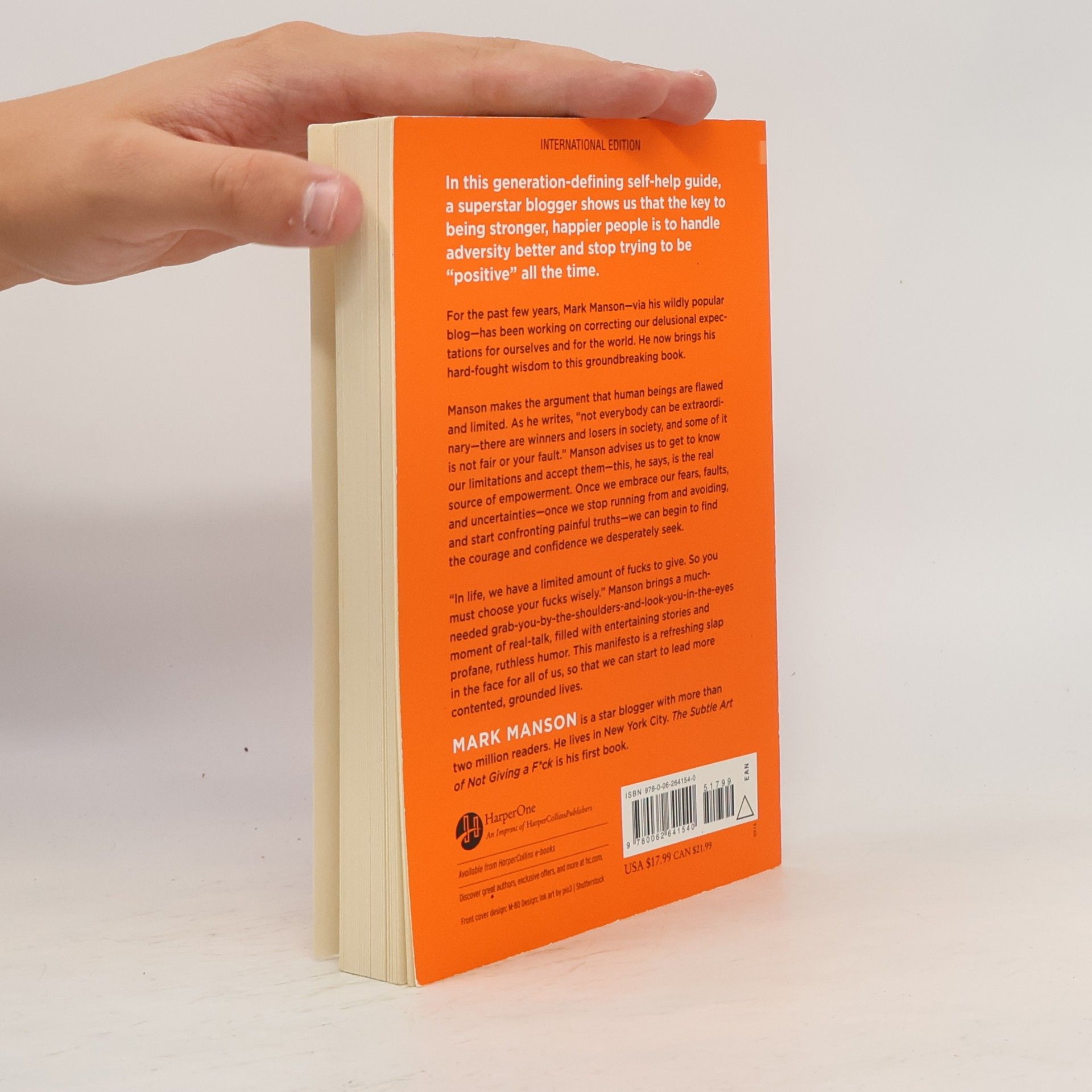 Mark Manson The Subtle Art of Not Giving a Fuck