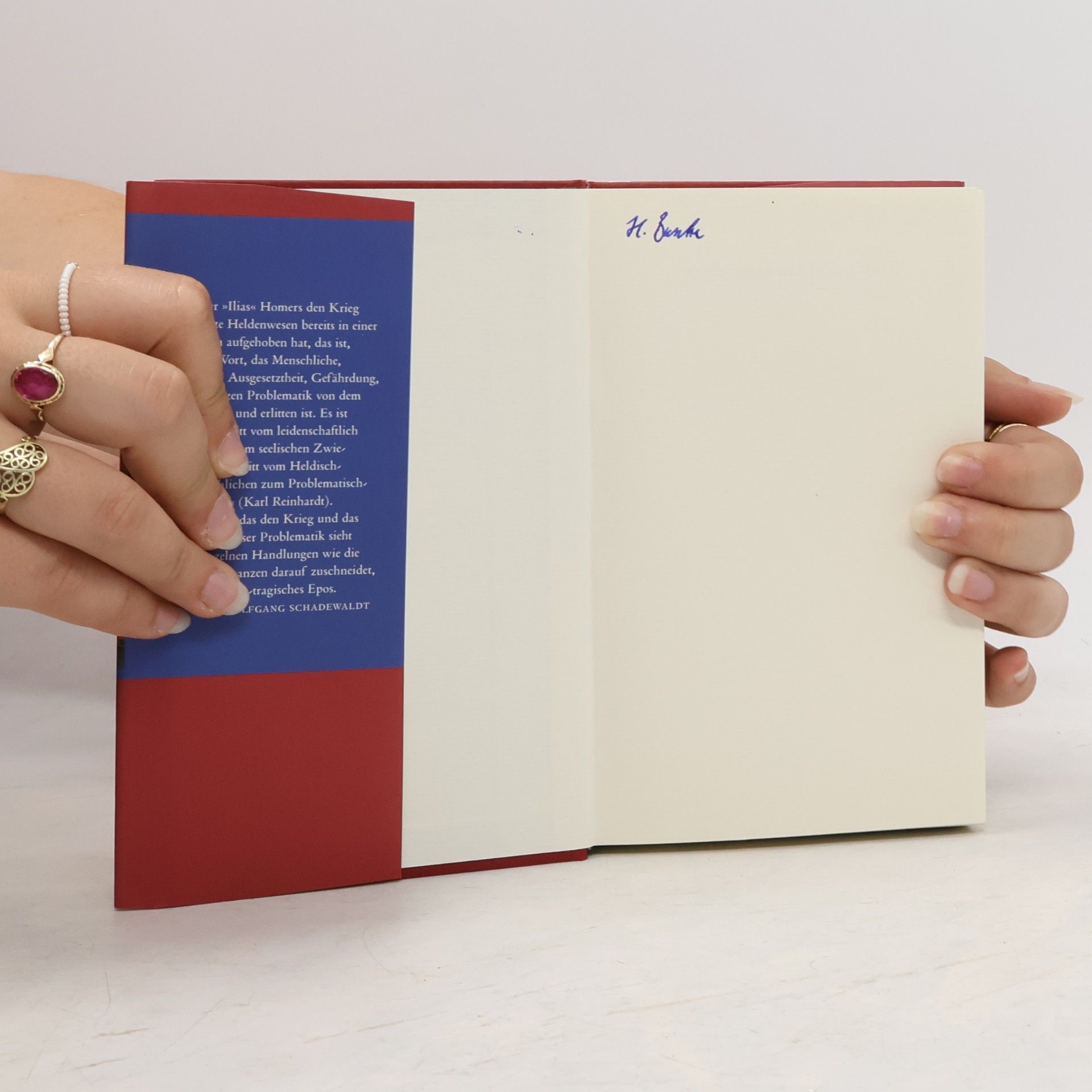 Homér Bibliothek der Alten Welt: Die Ilias