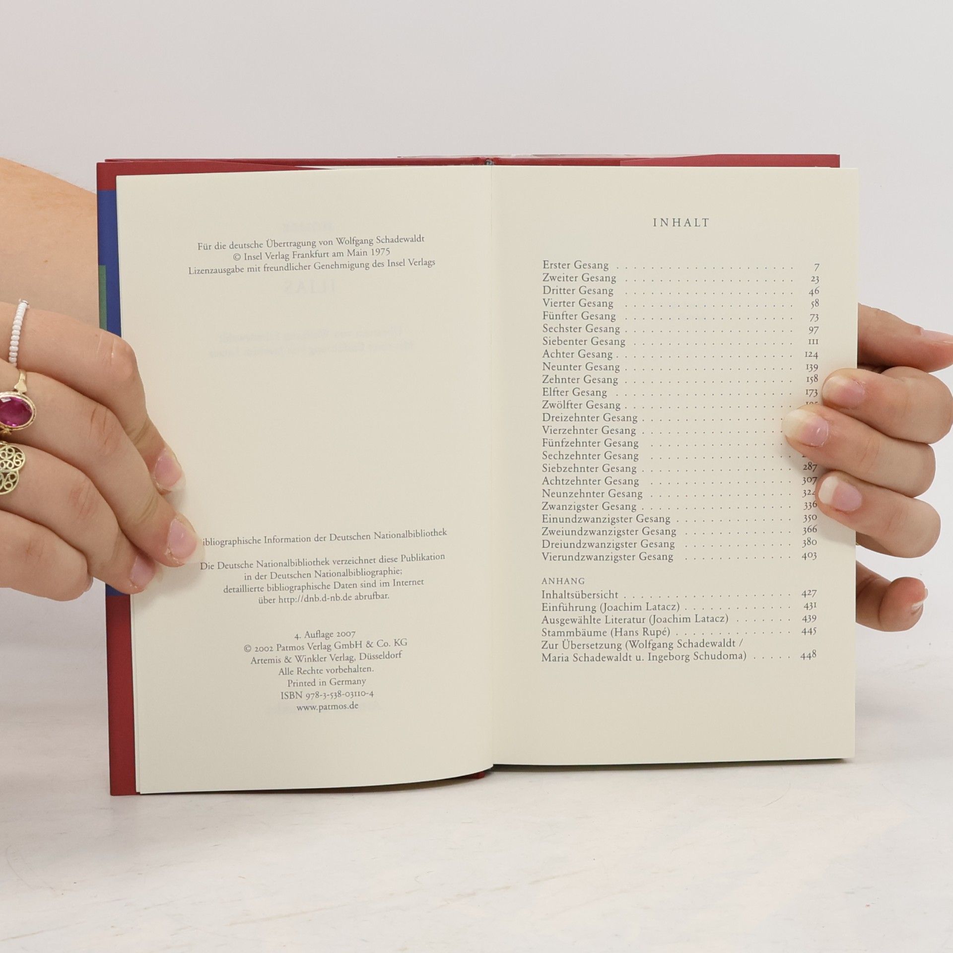 Homér Bibliothek der Alten Welt: Die Ilias