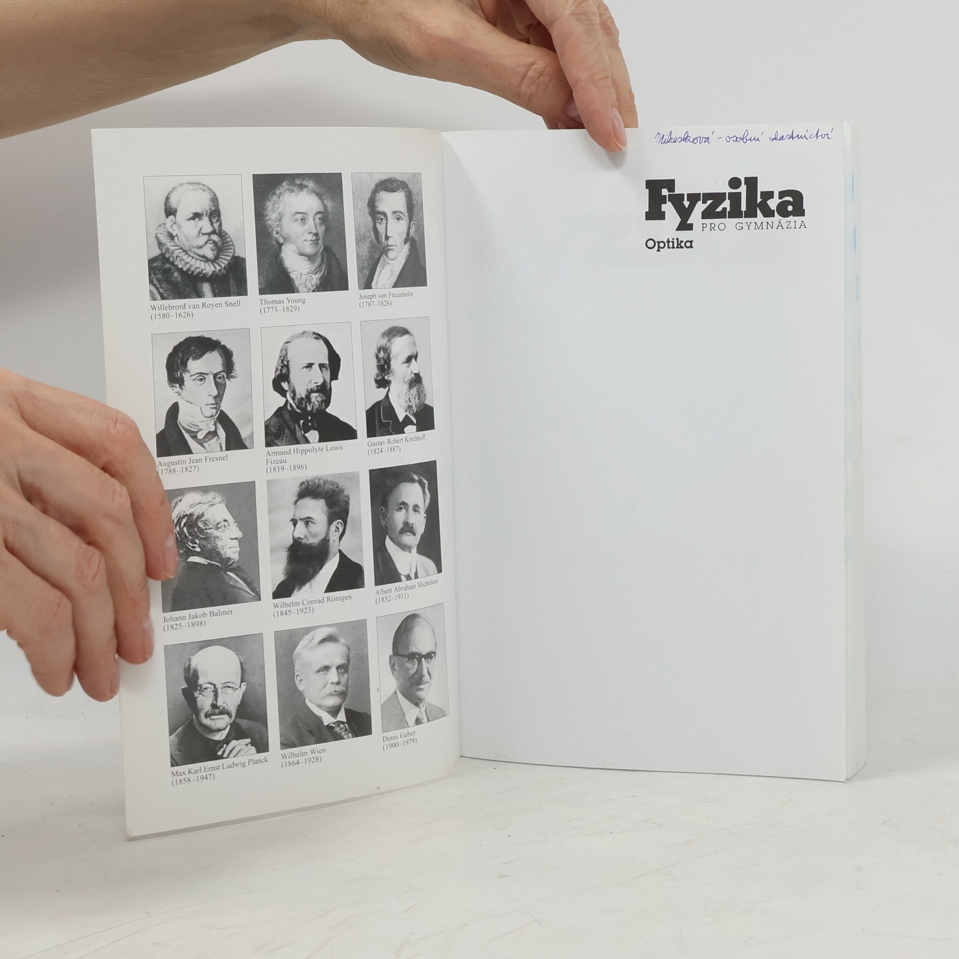 AA.VV. Fyzika pro gymnázia. Optika