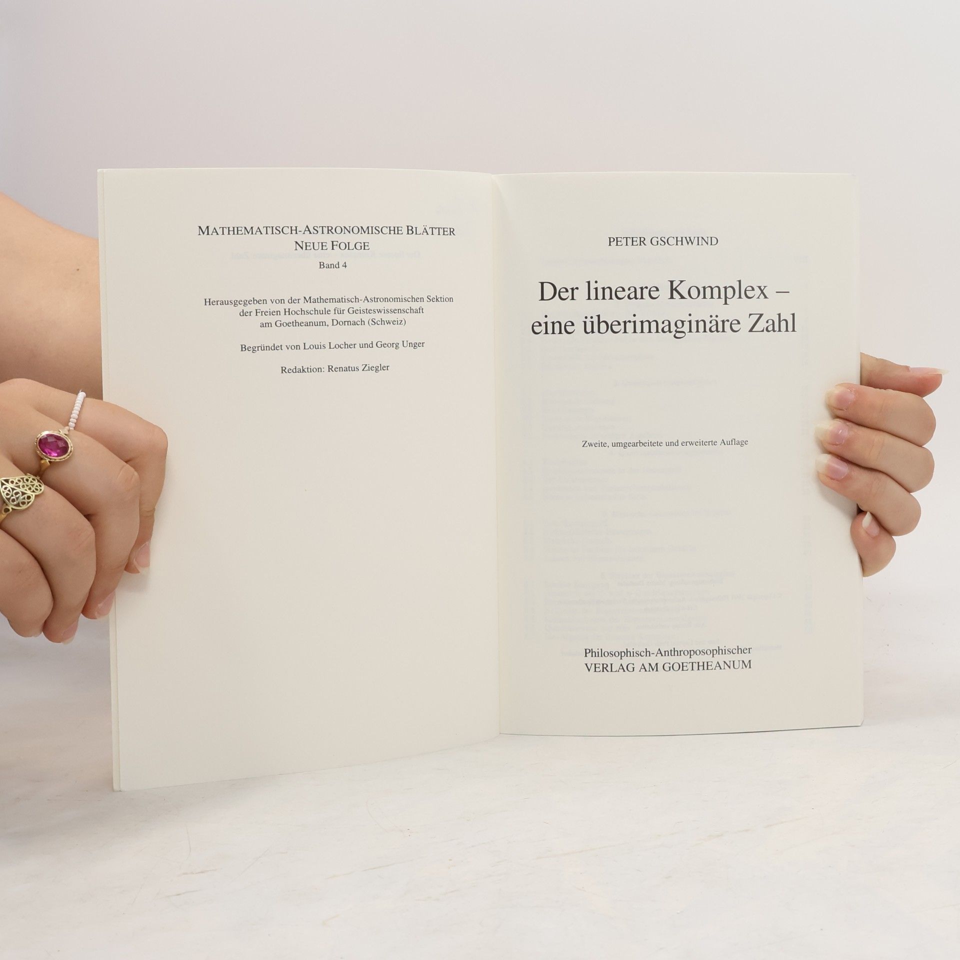 Peter Gschwind Der lineare Komplex