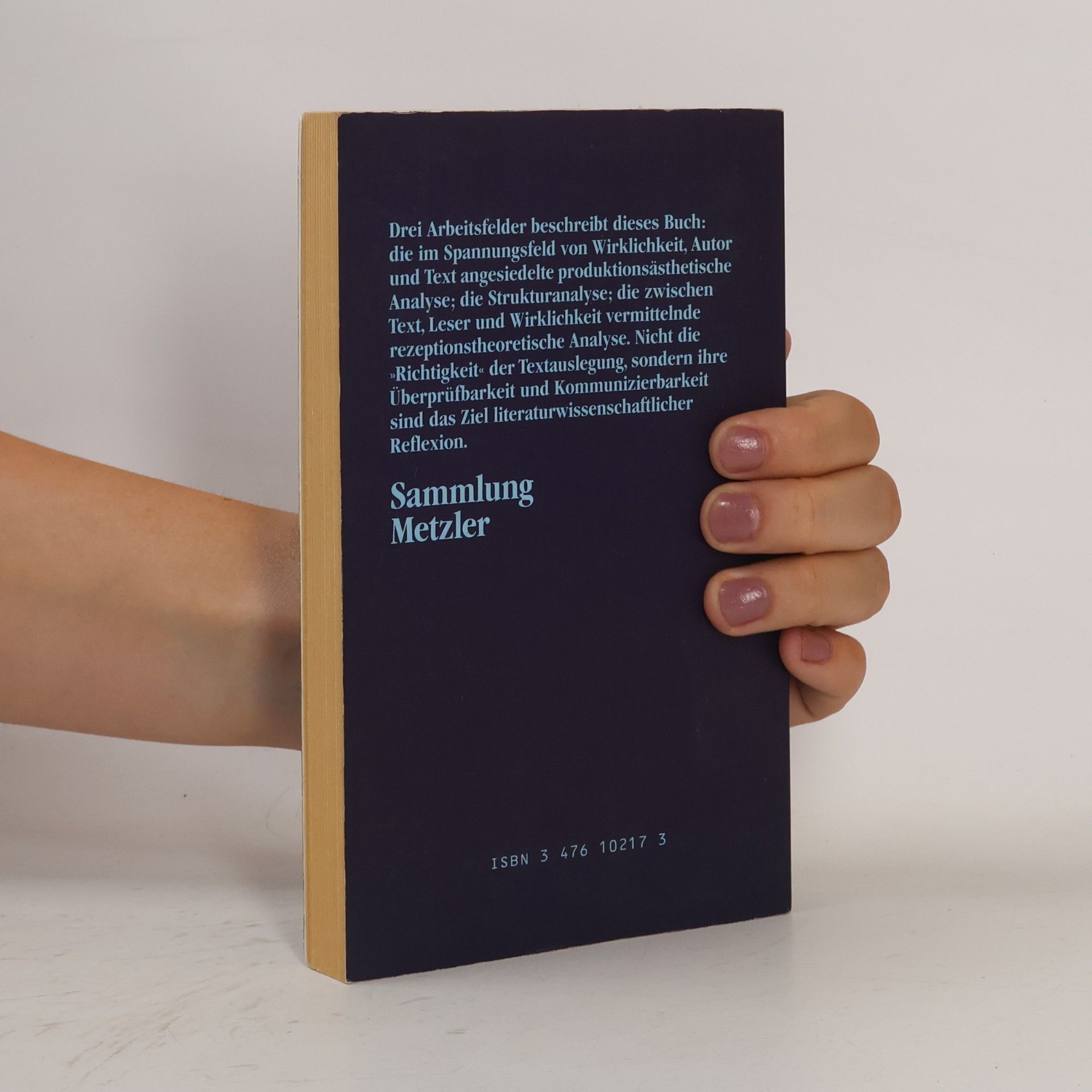 Jürgen Schutte Einführung in die Literaturinterpretation