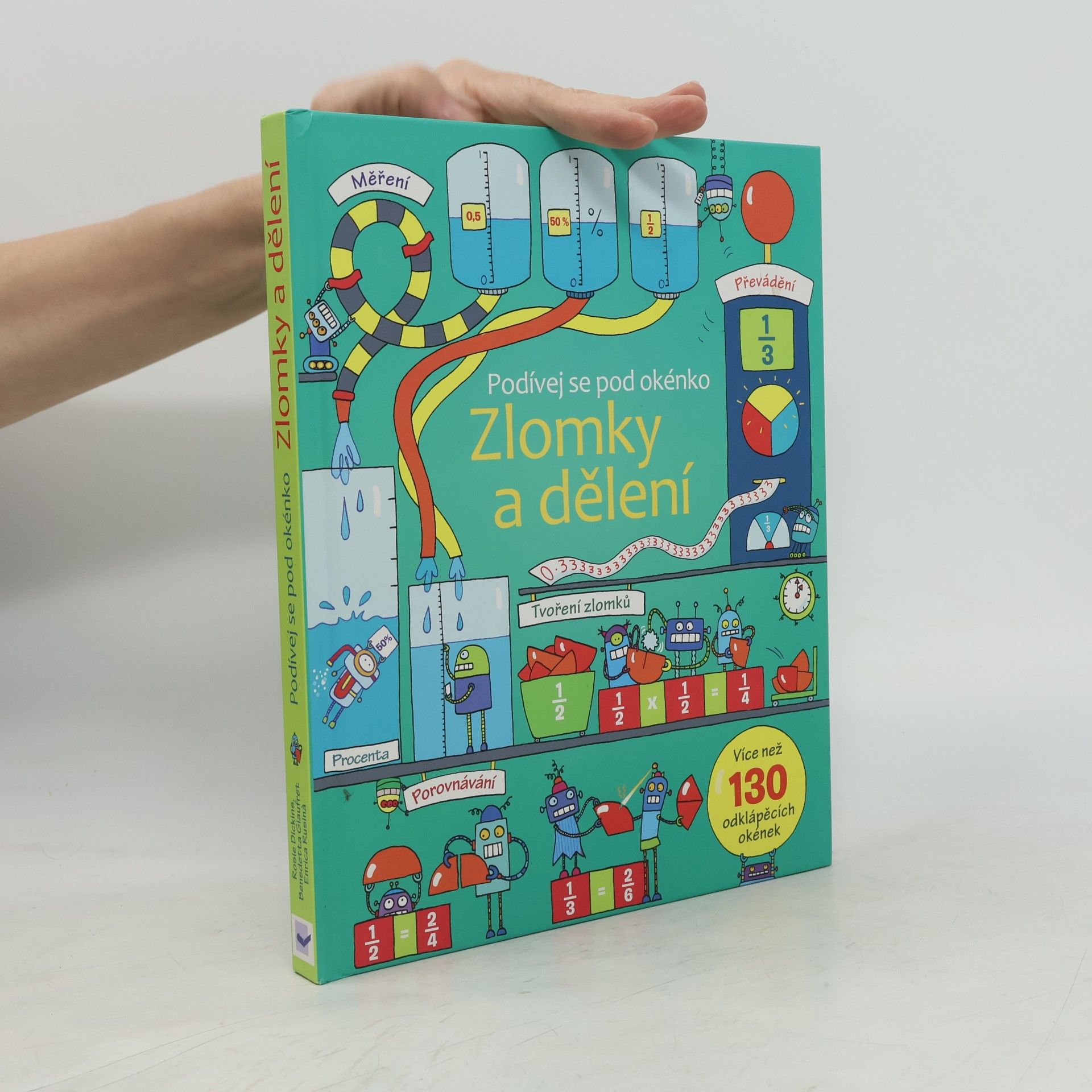 Kolektiv autorů Zlomky a dělení - Podívej se pod okénko