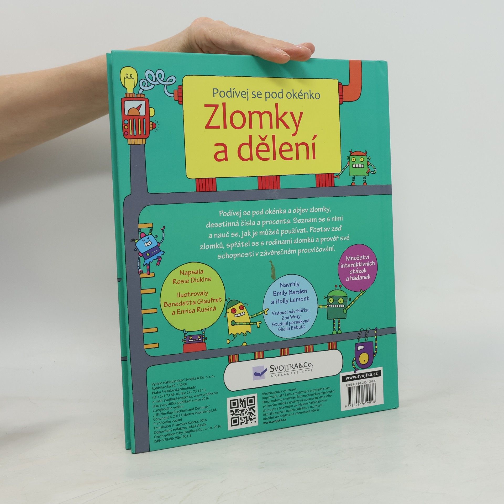 Kolektiv autorů Zlomky a dělení - Podívej se pod okénko