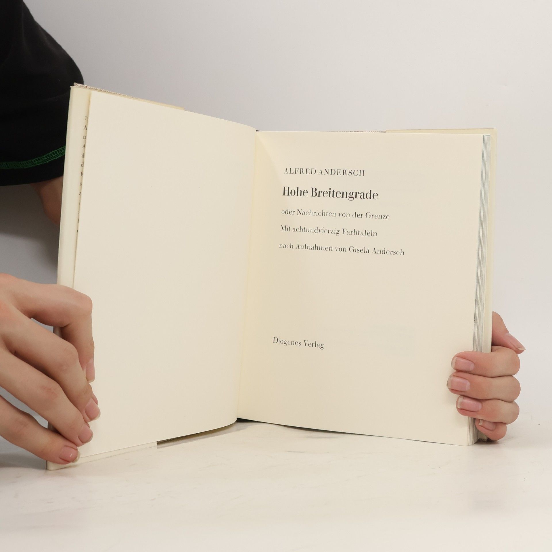 Alfred Andersch Hohe Breitengrade