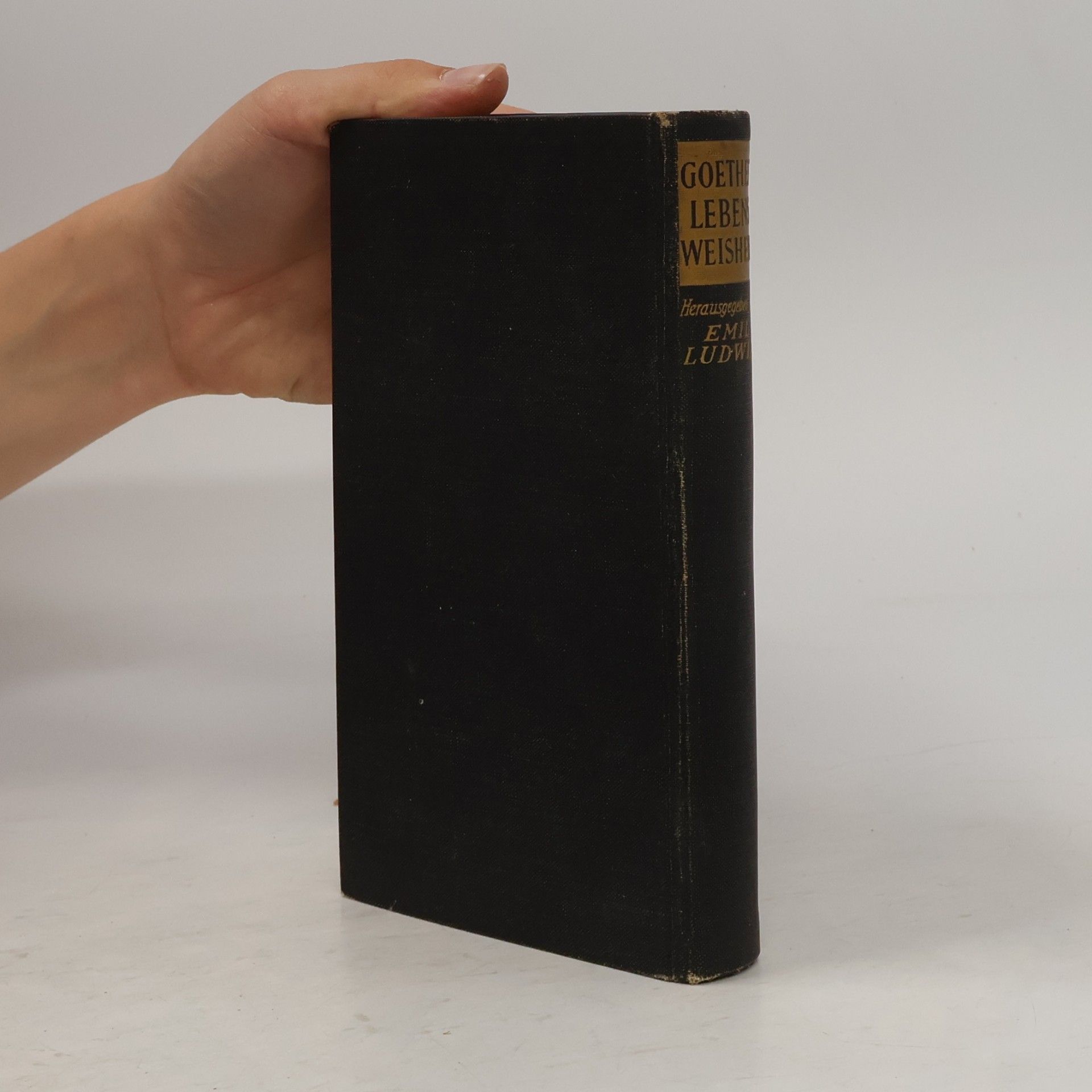 Emil Ludwig Goethe Lebensweisheit