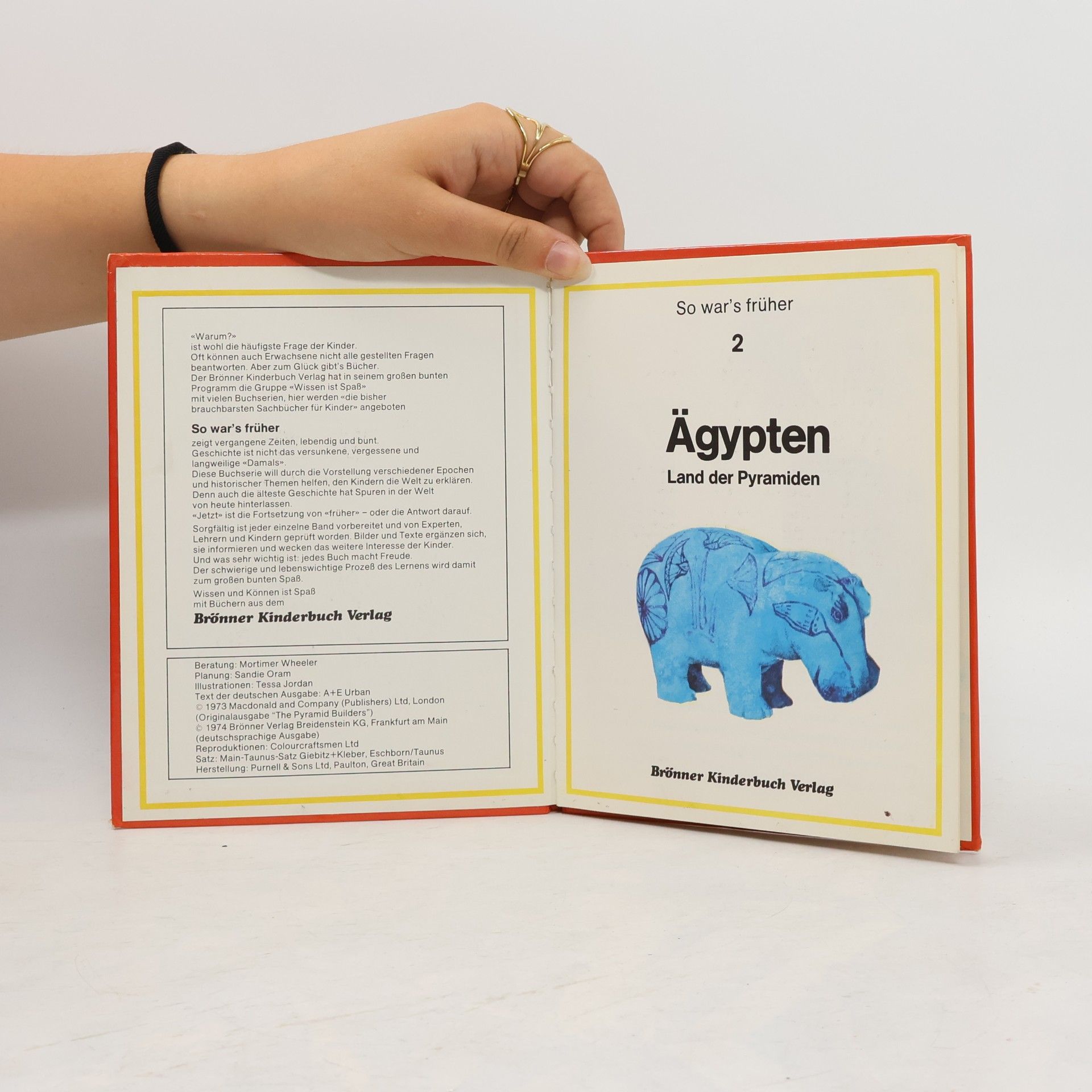 Autorenkollektiv So warś früher Ägypten
