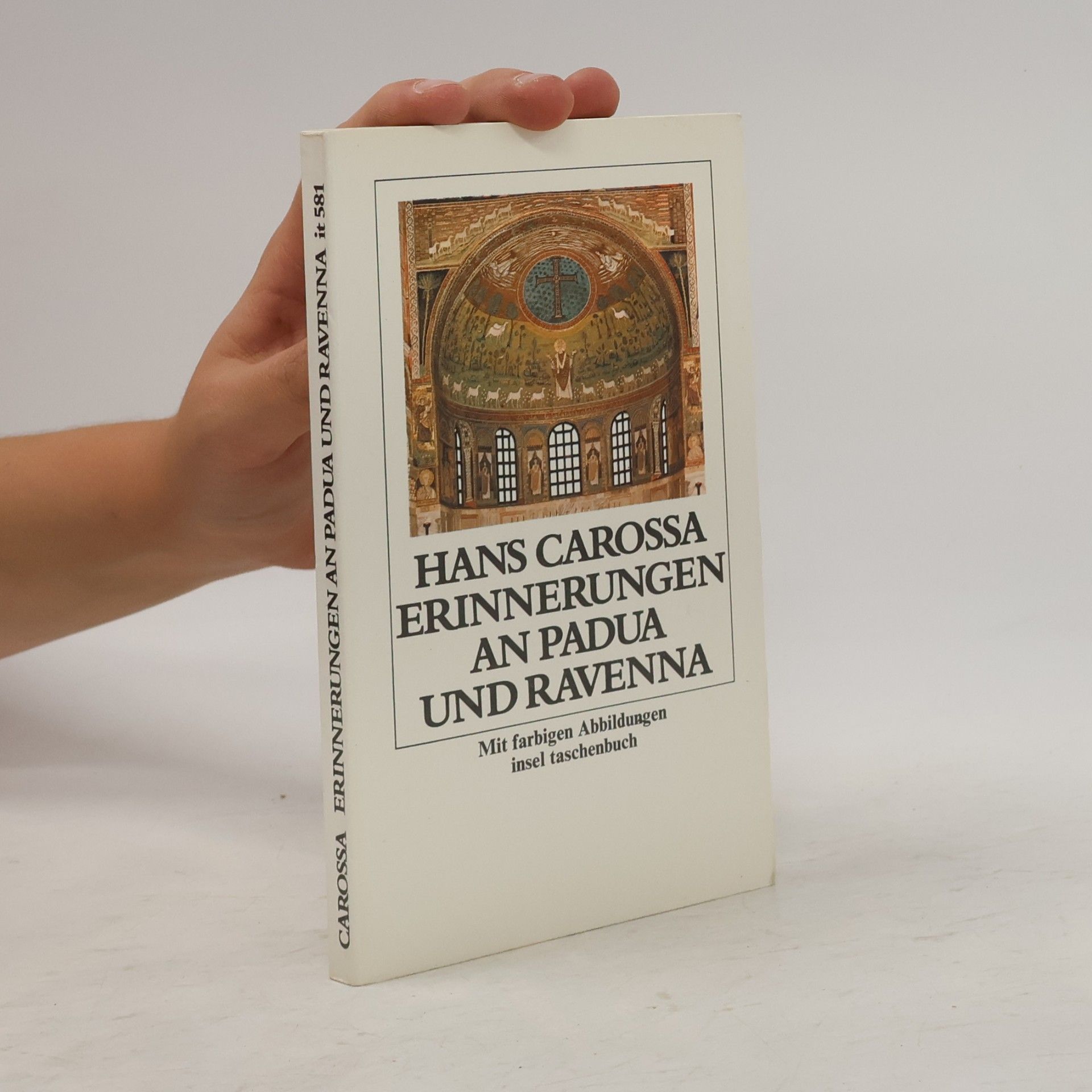 Hans Carossa Erinnerungen an Padua und Ravenna