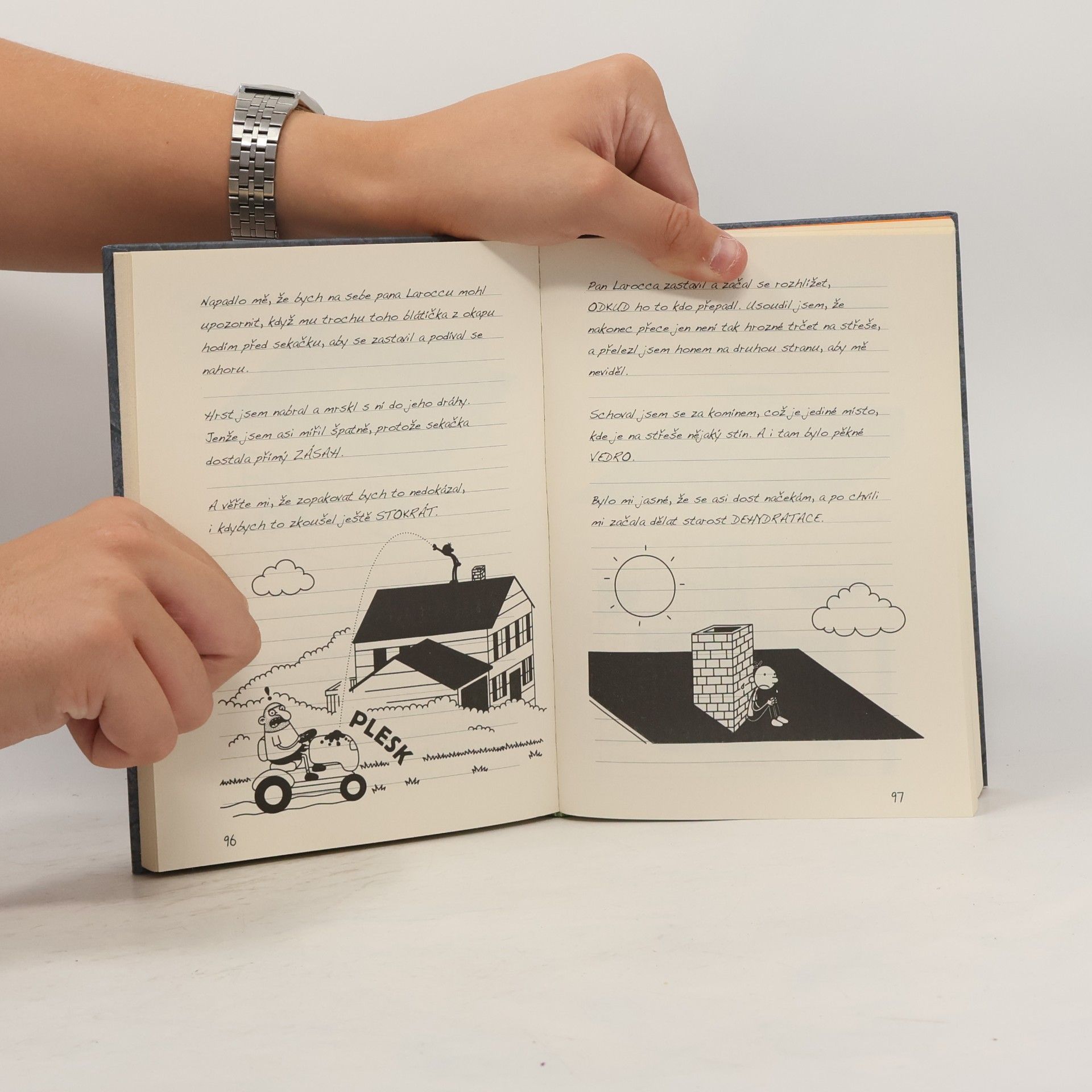 Jeff Kinney Deník malého poseroutky 14. Na spadnutí