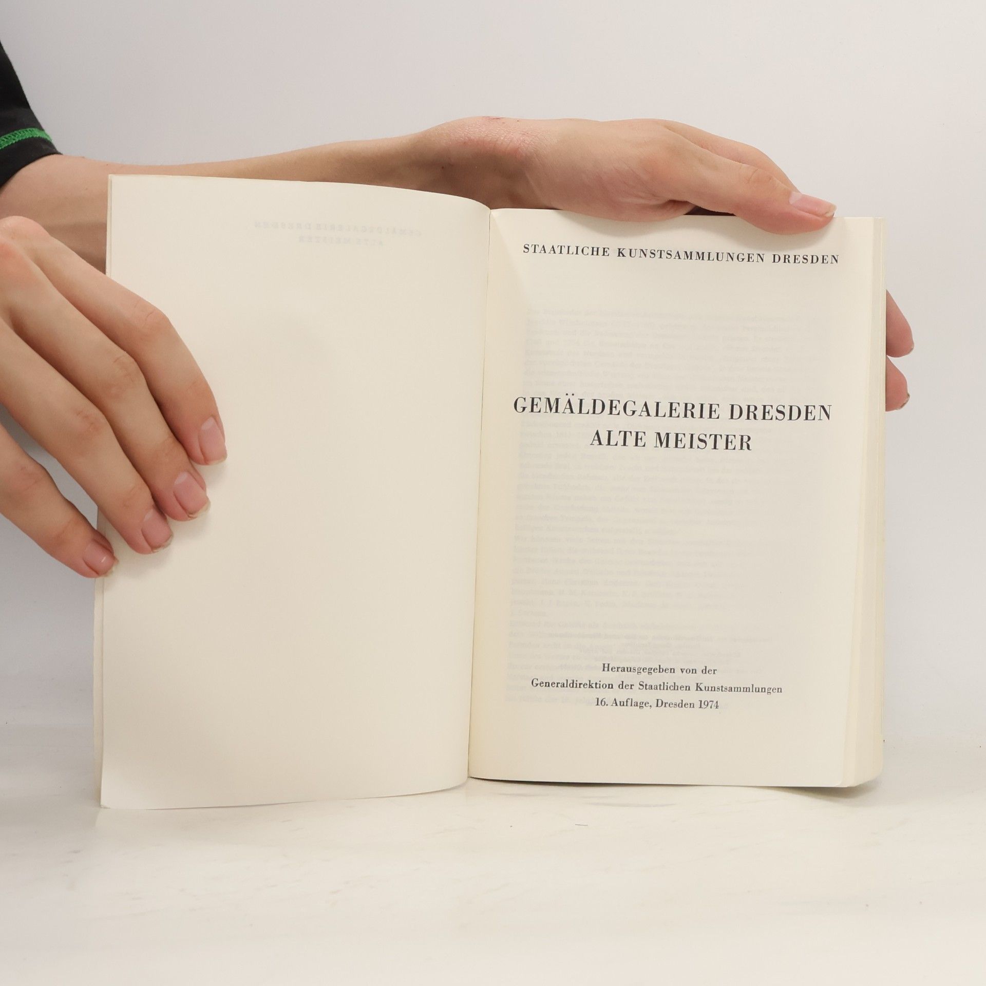 Autores varios Gemäldegalerie Dresden. Alte Meister