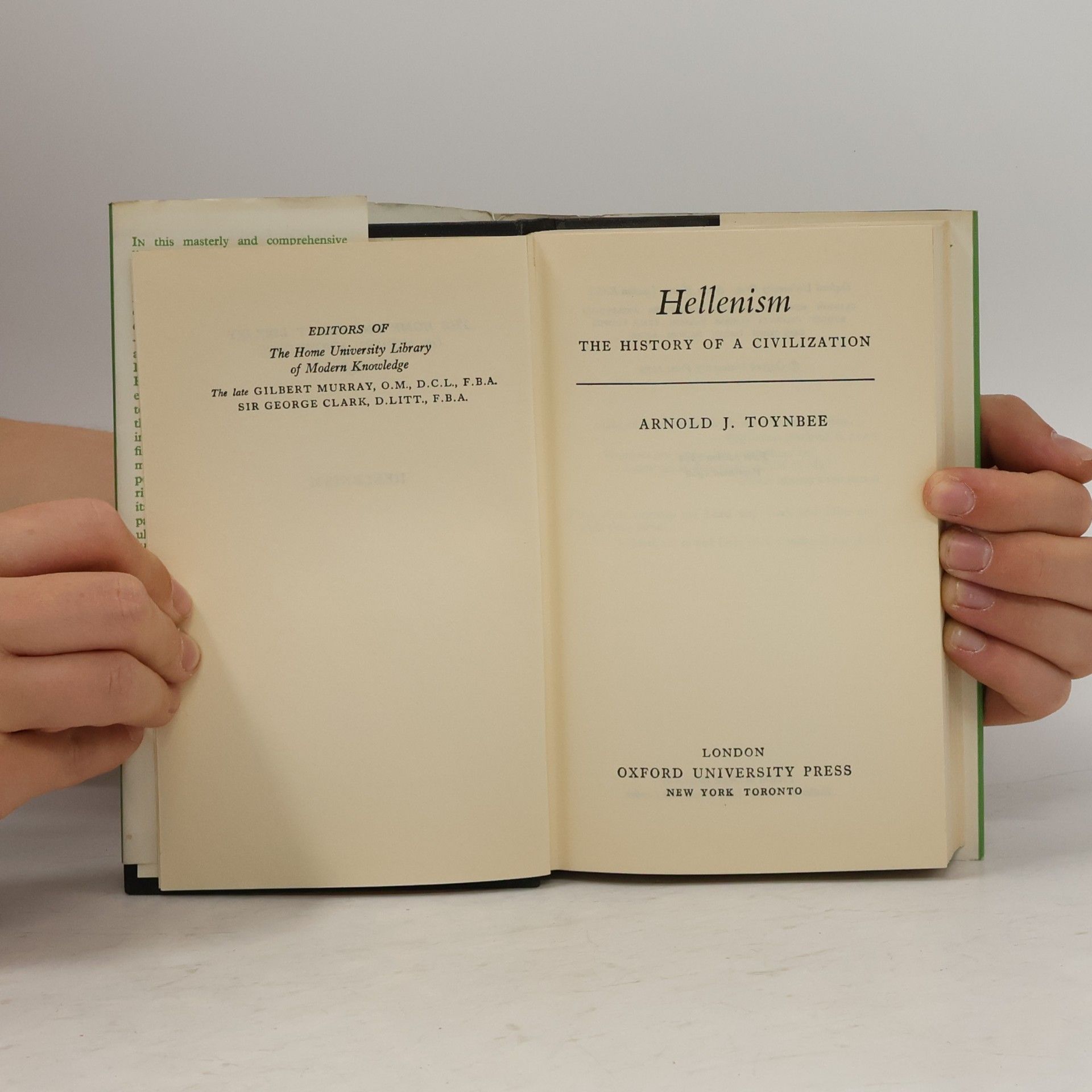 Arnold Joseph Toynbee Hellenism