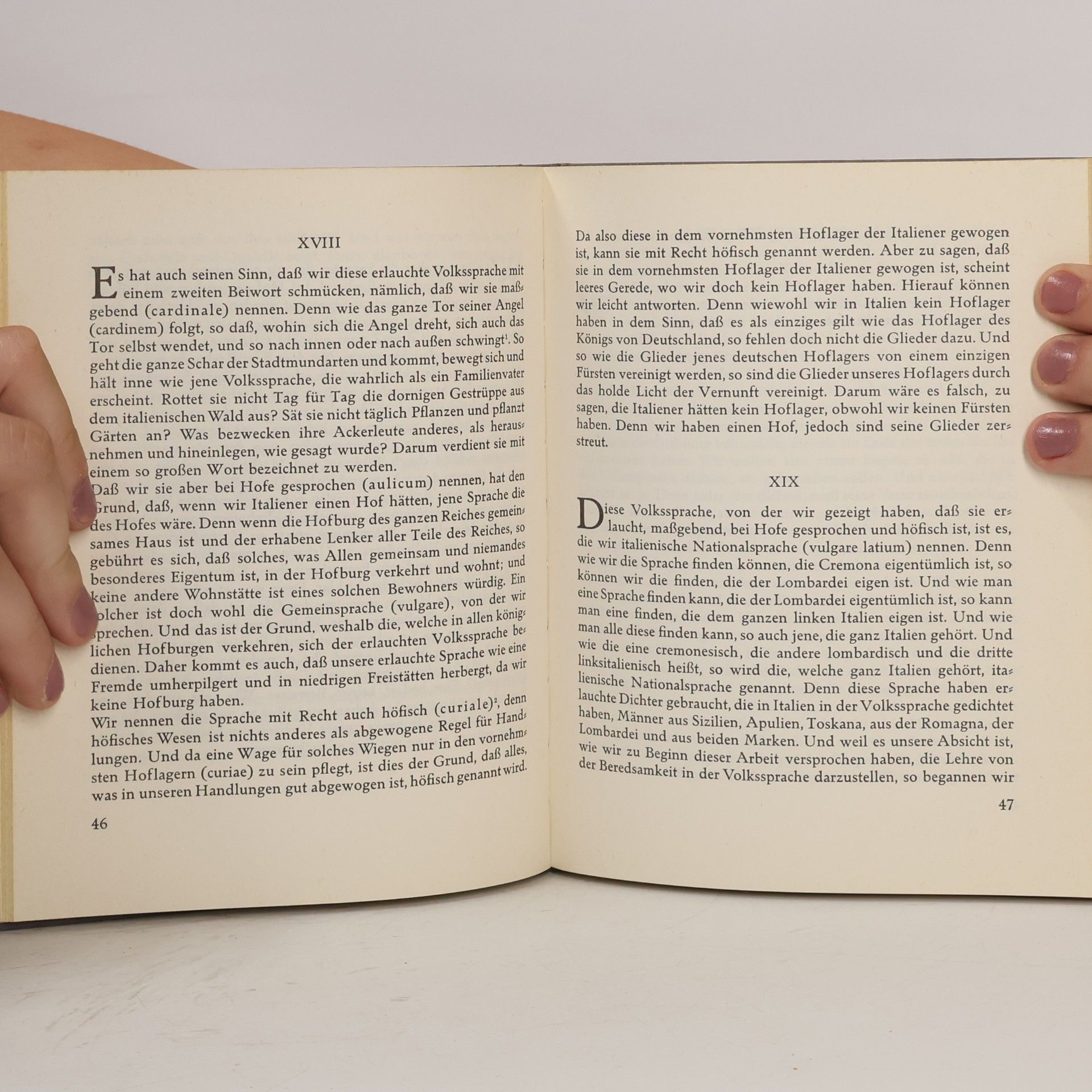 Dante Alighieri Über das Dichten in der Muttersprache