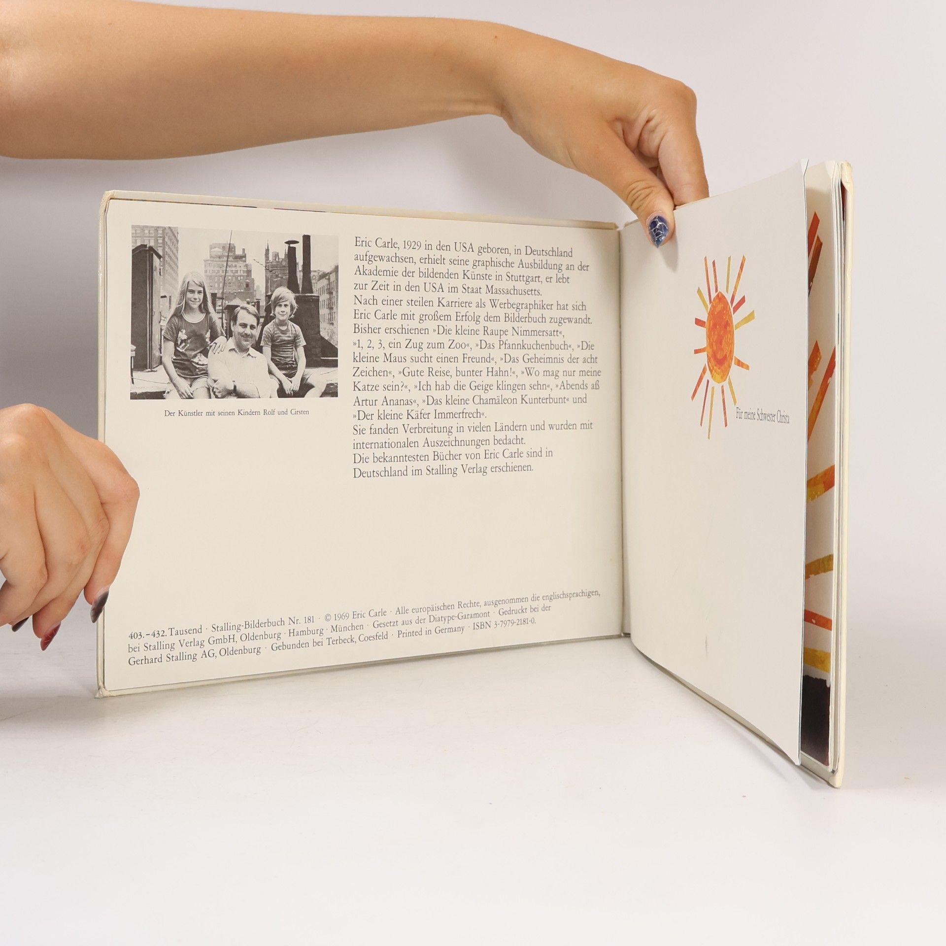 Eric Carle Die kleine Raupe Nimmersatt