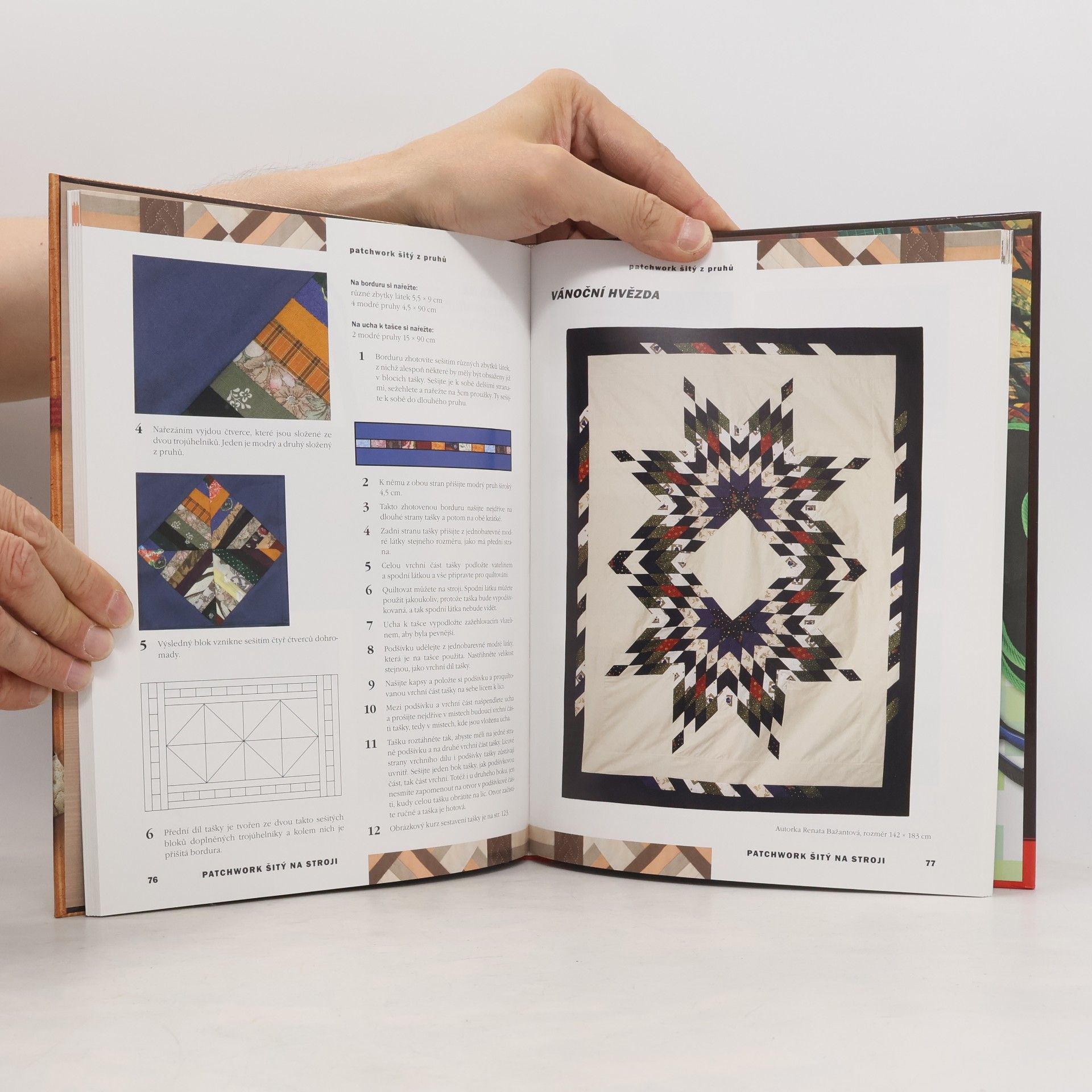 Renata Bažantová Patchwork šitý na stroji