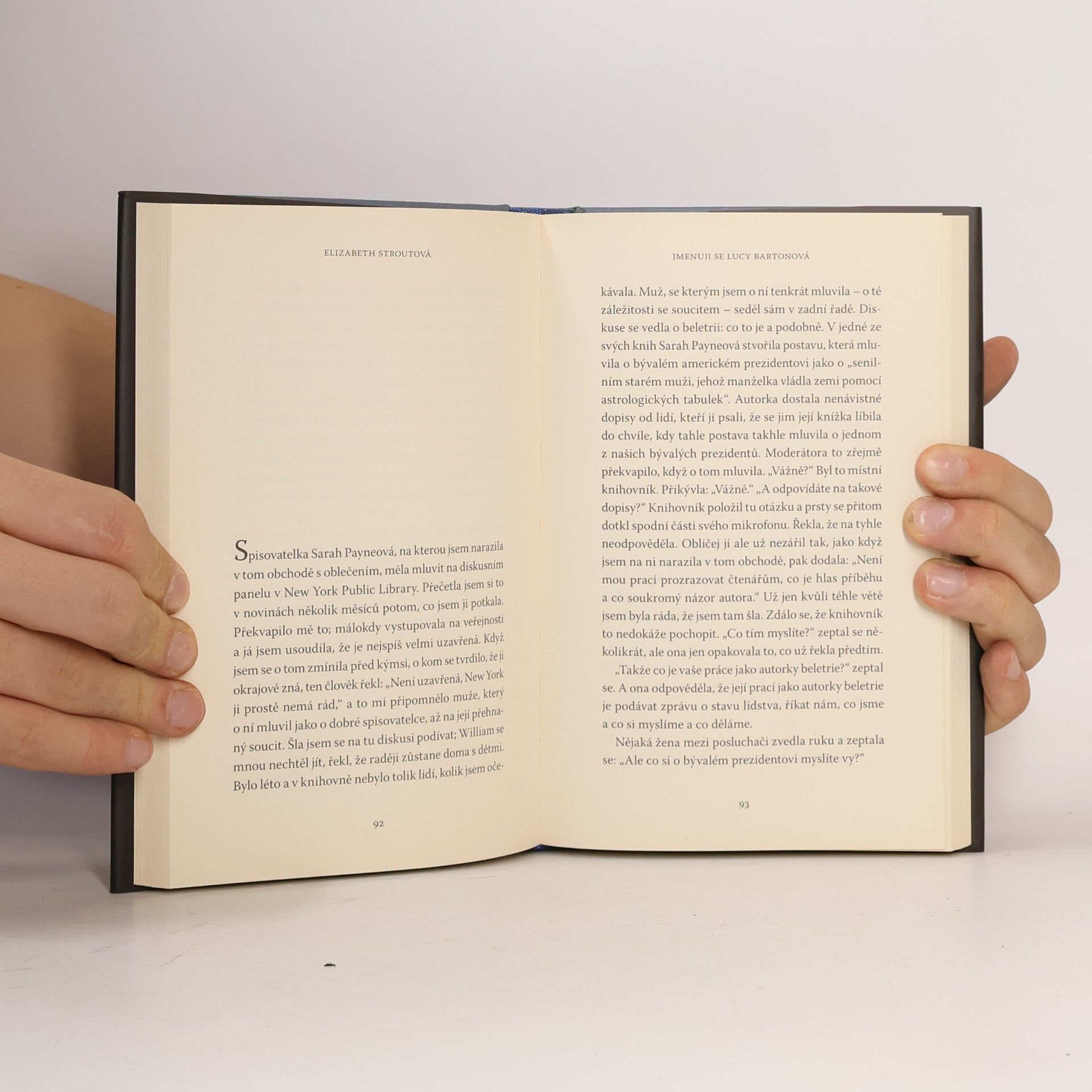 Elizabeth Strout Jmenuji se Lucy Bartonová