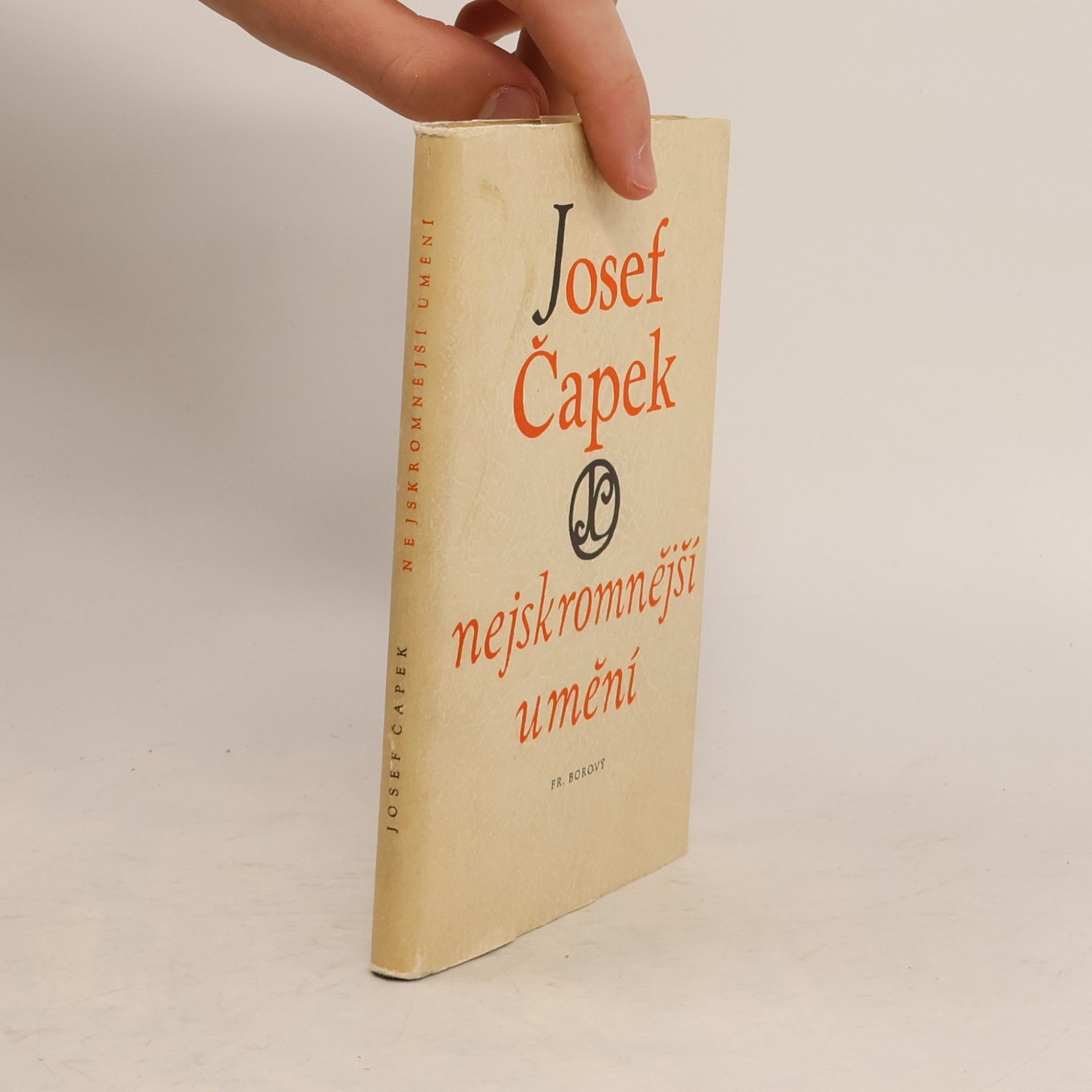 Josef Čapek Nejskromnější umění