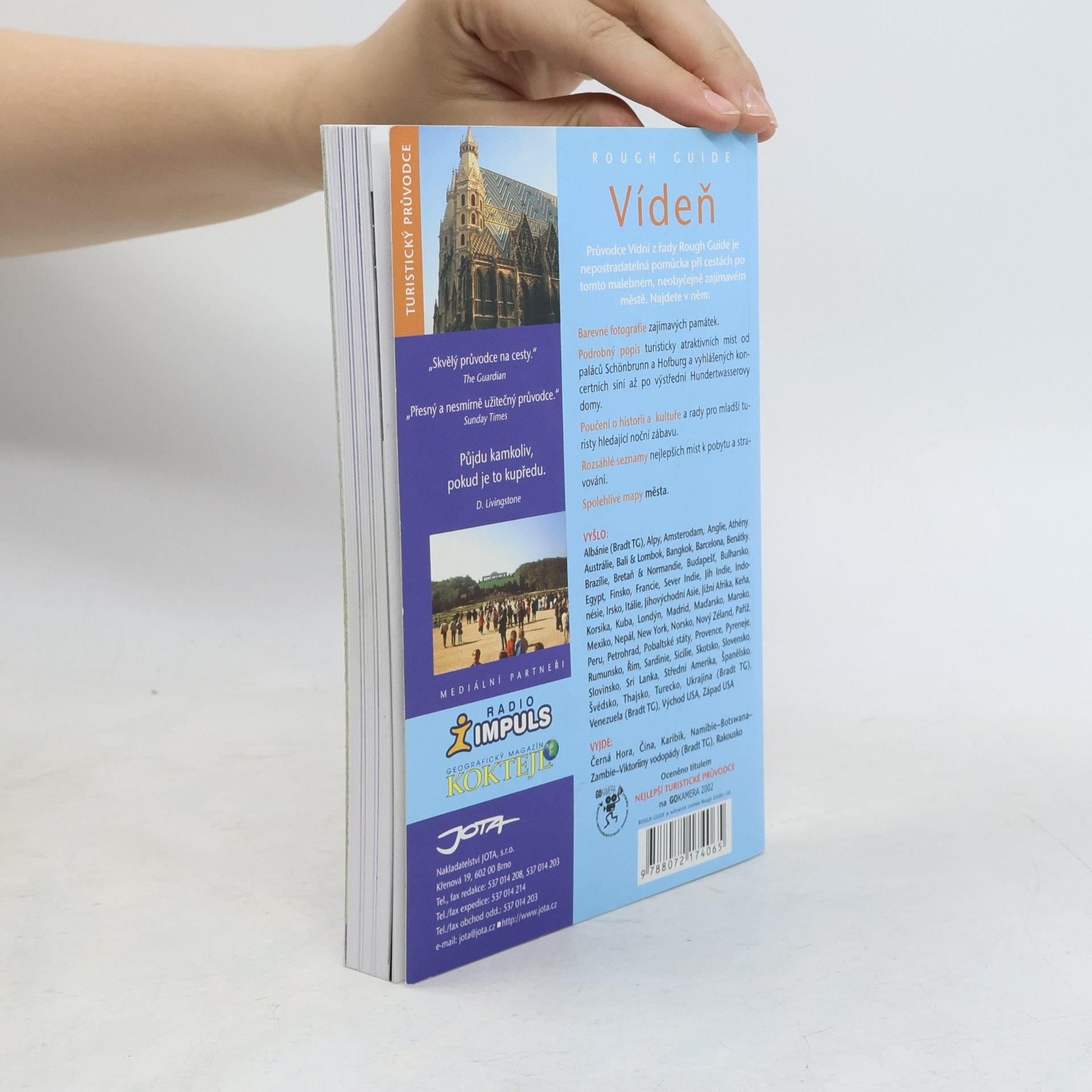 Jonathan Bousfield Vídeň - turistický průvodce