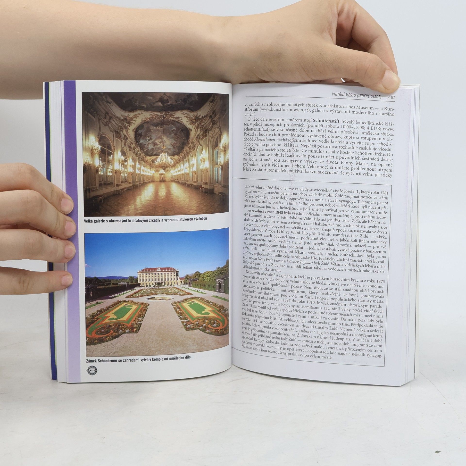 Jonathan Bousfield Vídeň - turistický průvodce