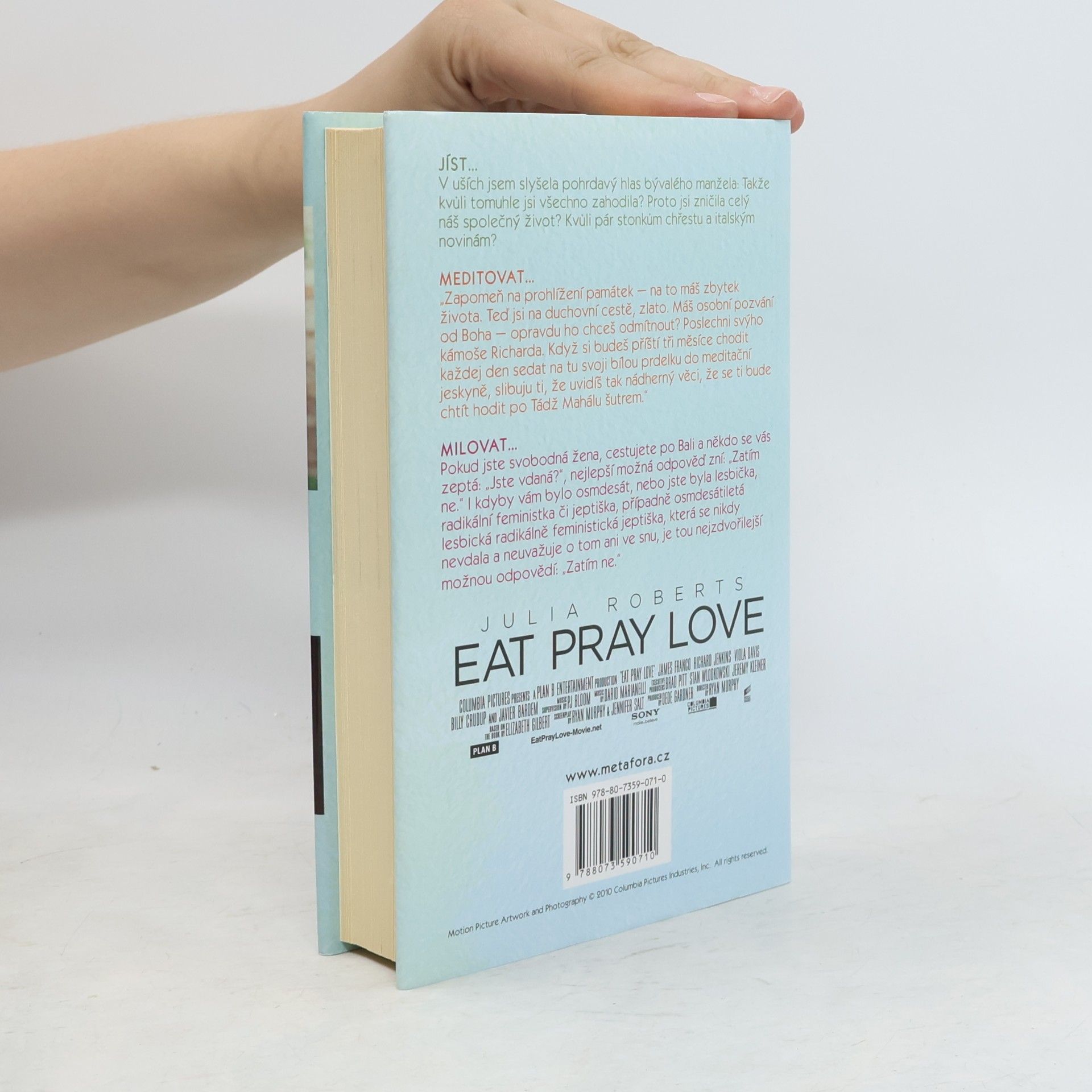 Elizabeth Gilbert Jíst, meditovat, milovat