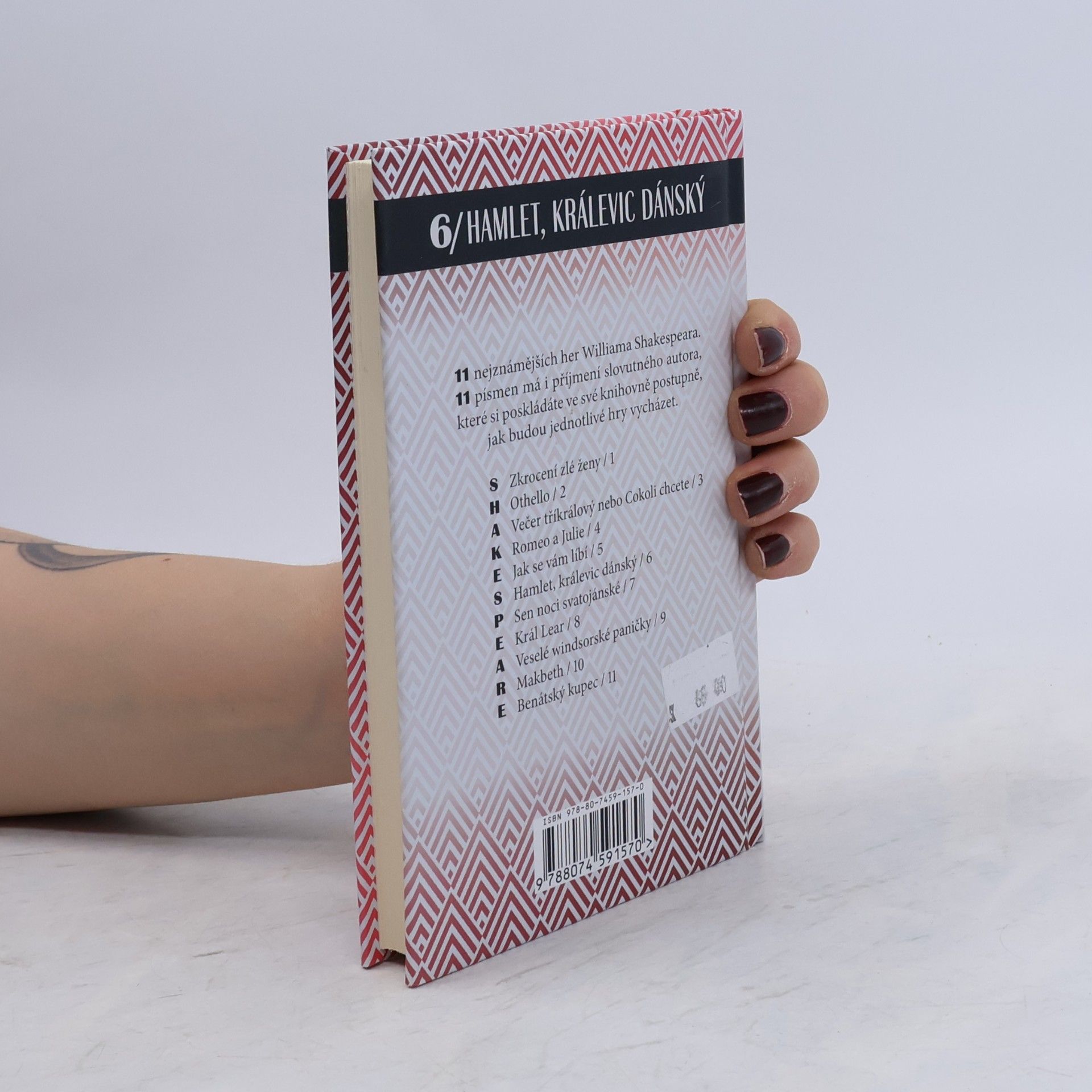 William Shakespeare Hamlet, králevic dánský