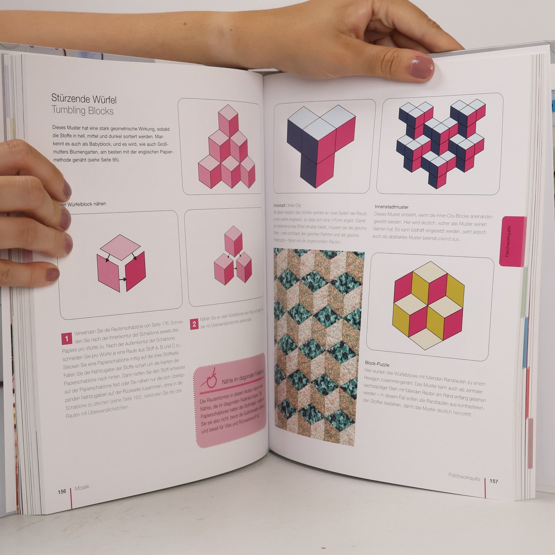 Marie Clayton Handbuch Patchwork: Das große Nachschlagewerk zu allen Techniken