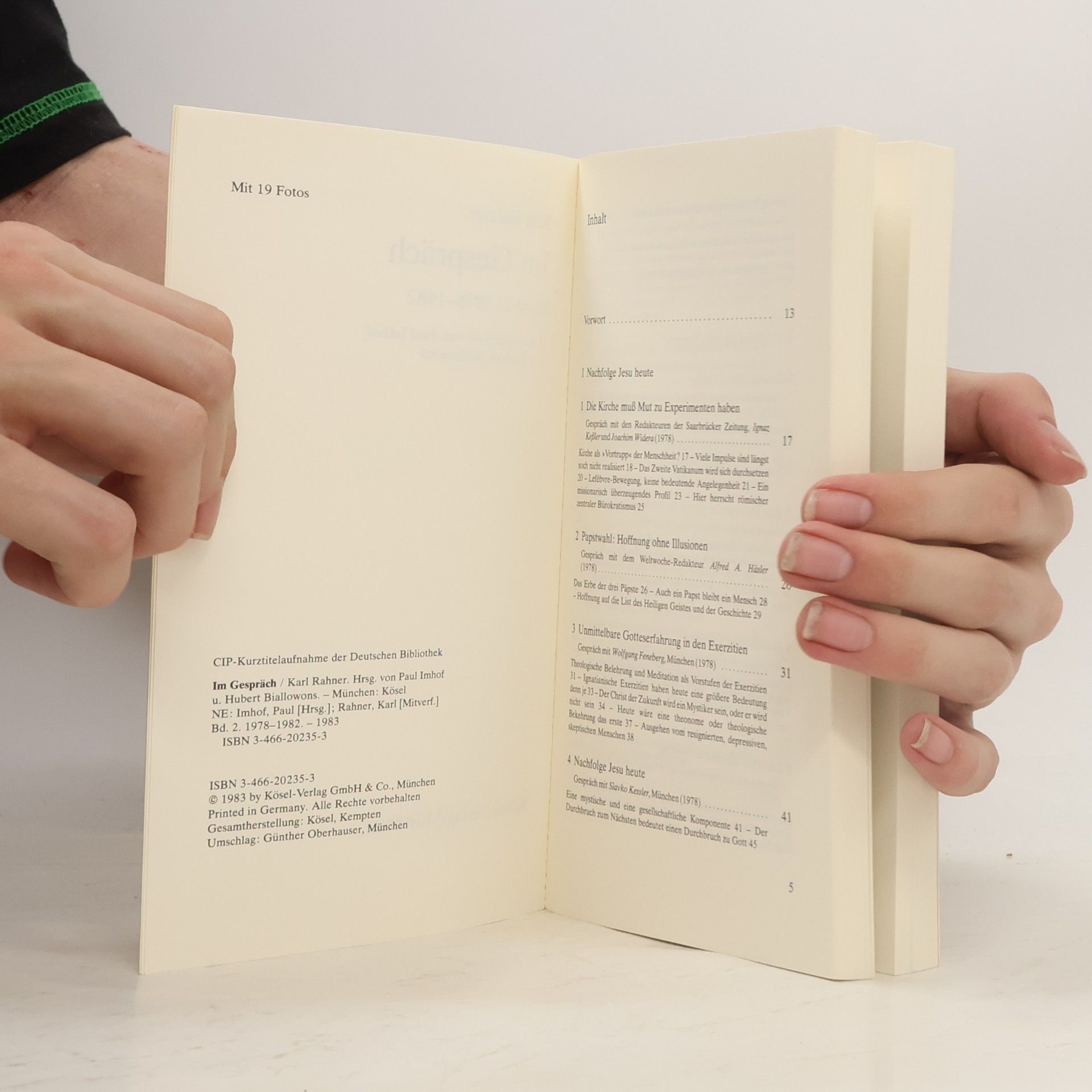Karl Rahner Karl Rahner im Gespräch 1-2