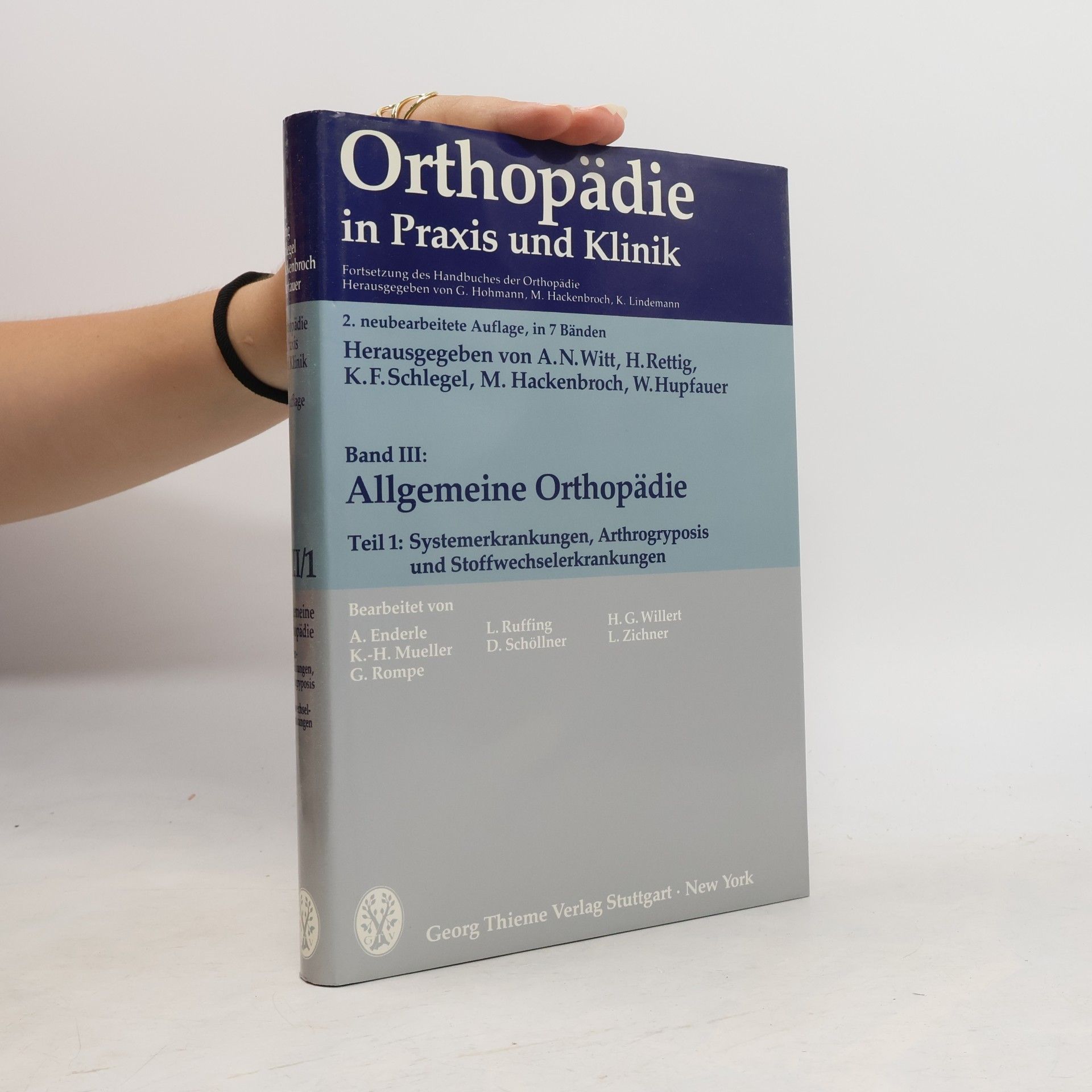 Alfred Enderle Orthopädie in Praxis und Klinik