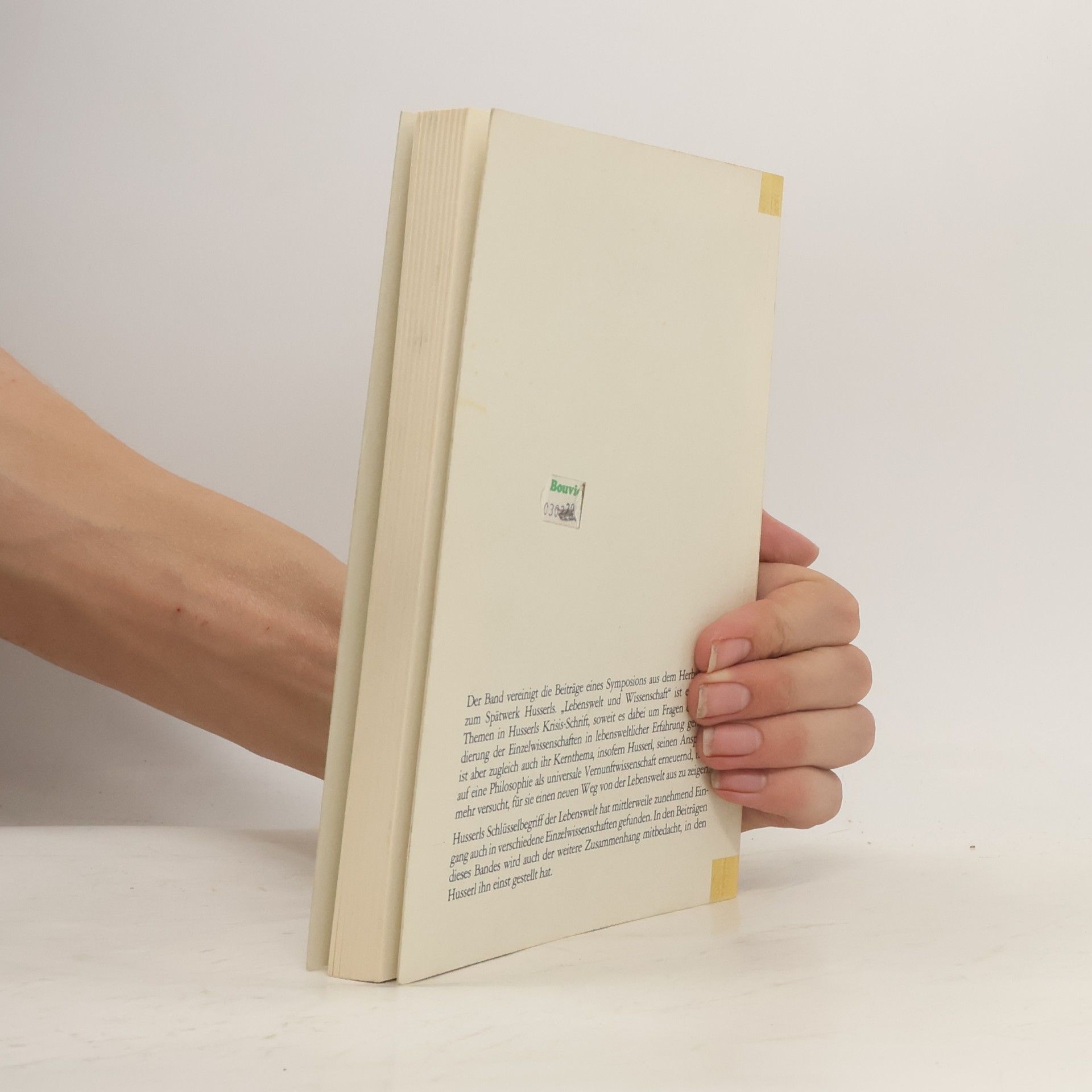 Elisabeth Ströker Lebenswelt und Wissenschaft in der Philosophie Edmund Husserls