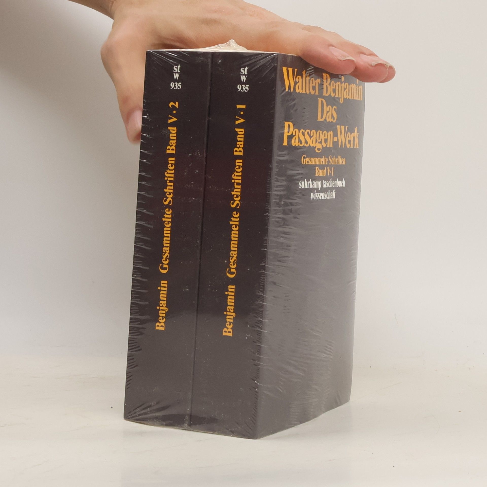 Walter Benjamin Gesammelte Schriften V/1, V/2