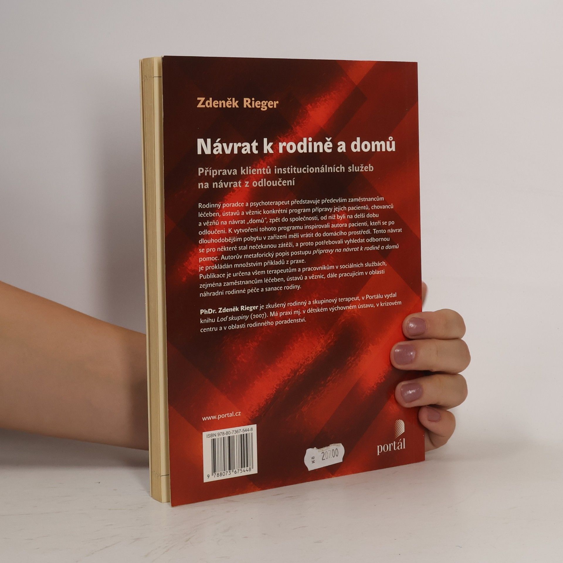 Zdeněk Rieger Návrat k rodině a domů