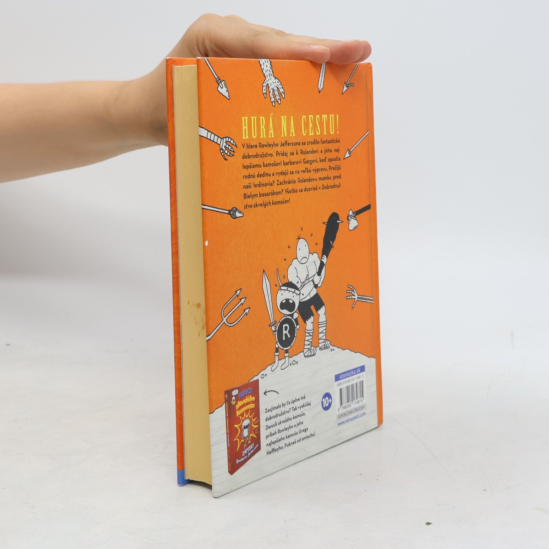 Jeff Kinney Dobrodružstvo skvelých kamošov