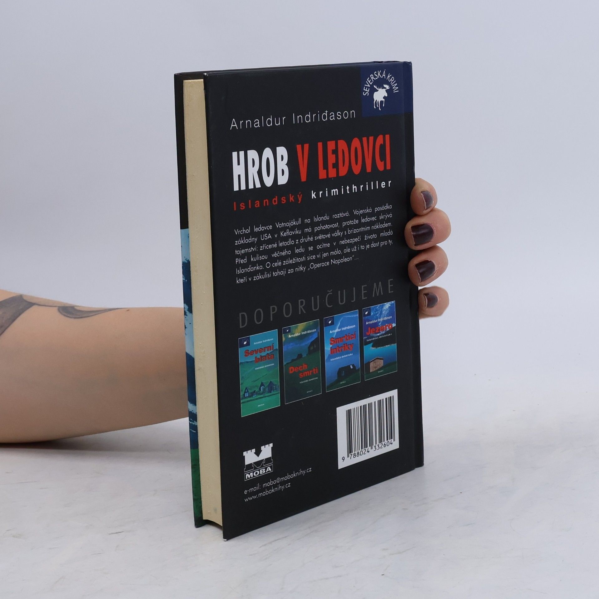 Arnaldur Indriðason Hrob v ledovci: Islandský krimithriller
