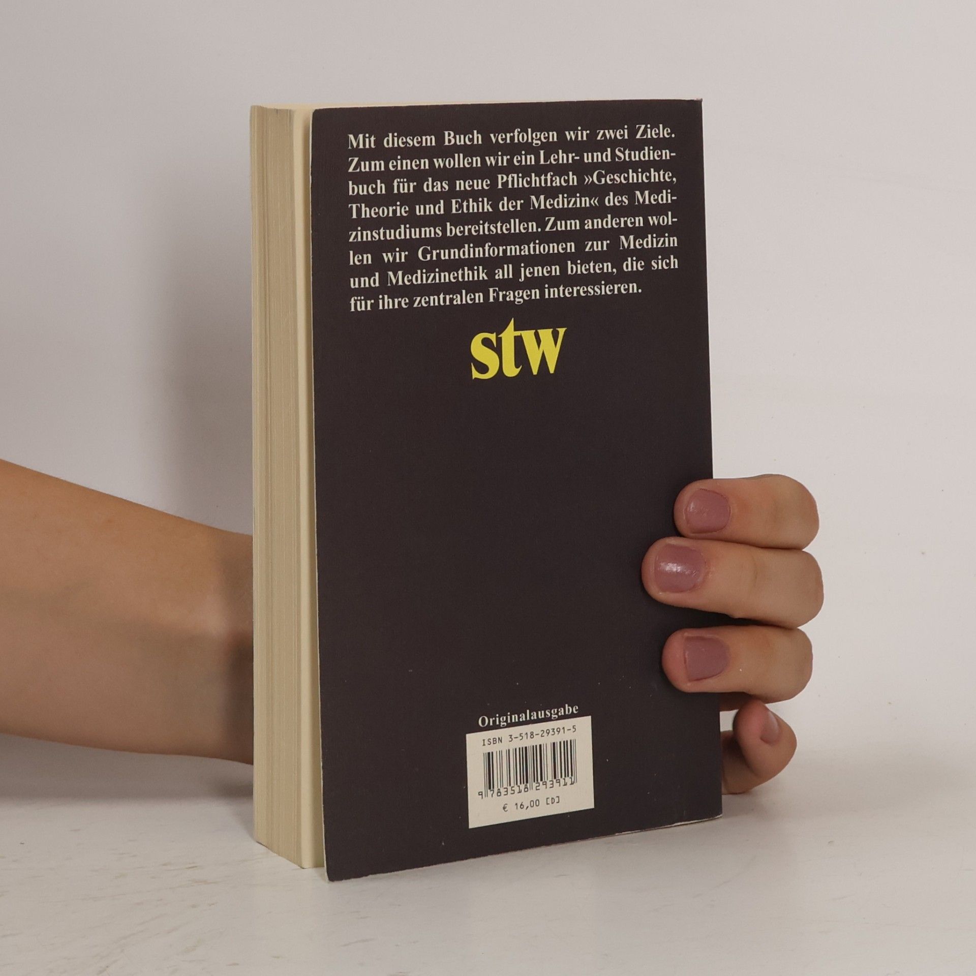 Stefan Schulz Geschichte, Theorie und Ethik der Medizin