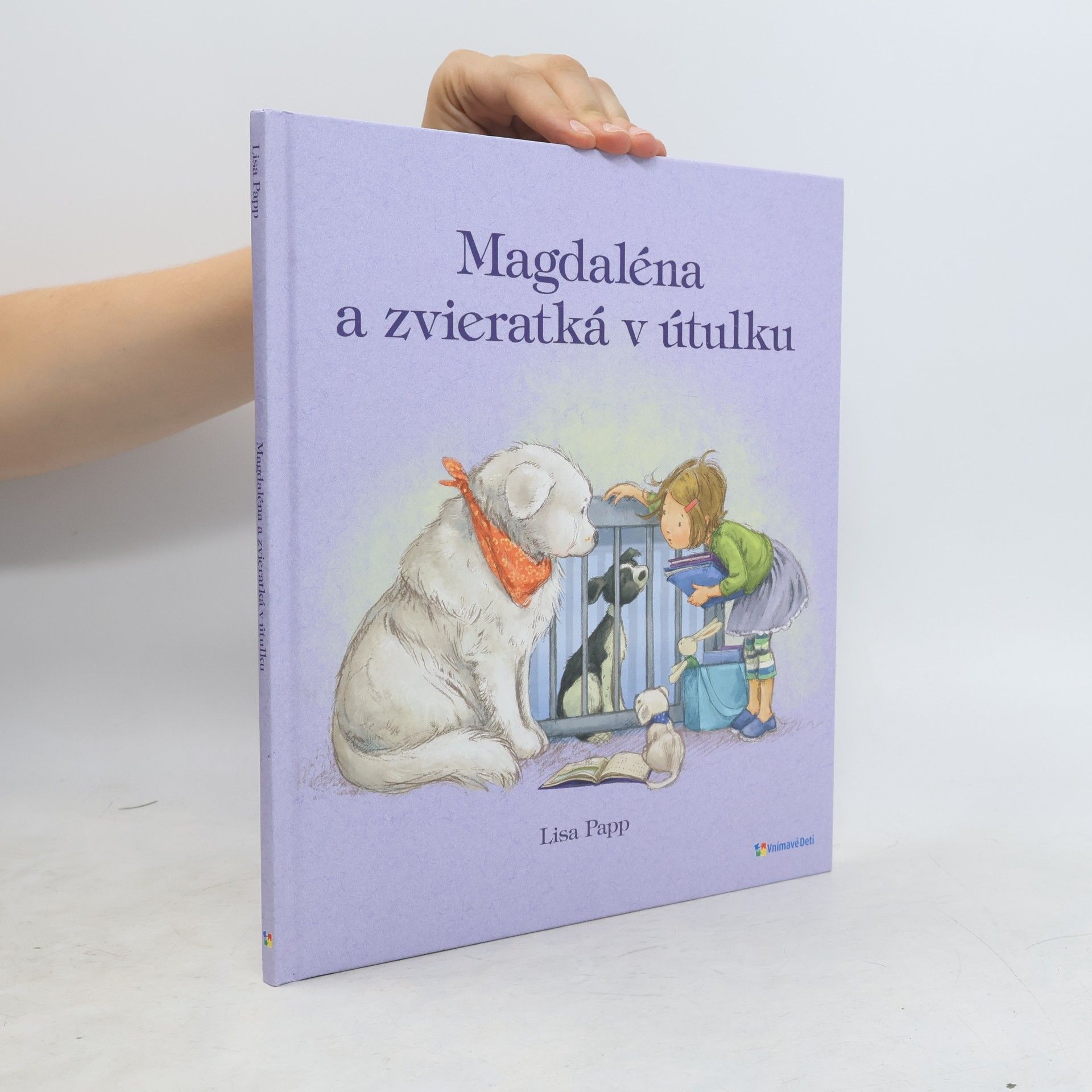 Lisa Papp Magdaléna a zvieratká v útulku