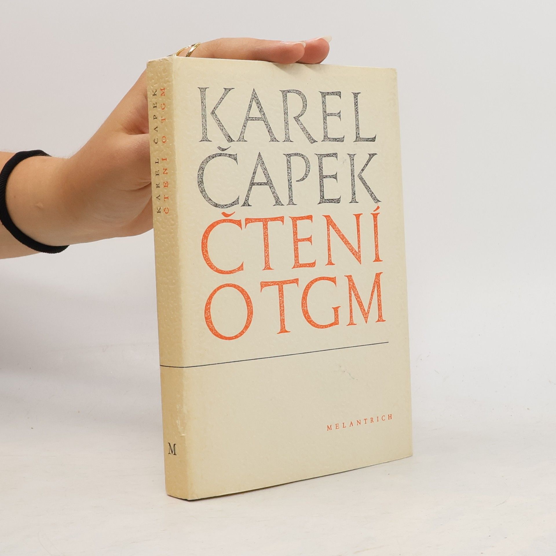 Karel Čapek Čtení o T. G. Masarykovi