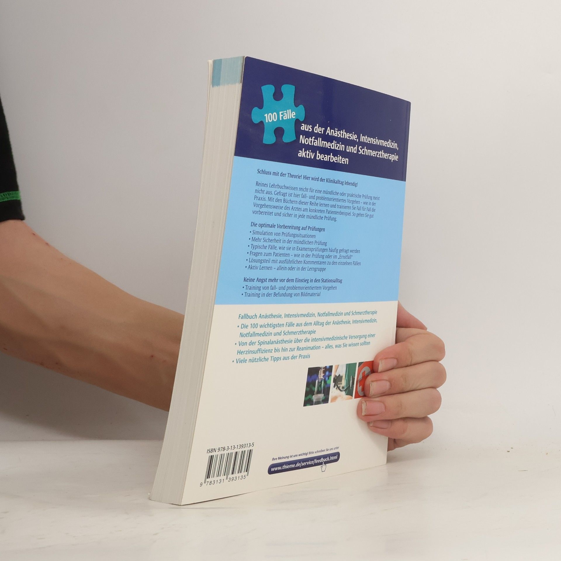 Harald Genzwürker Fallbuch Anästhesie, Intensivmedizin und Notfallmedizin - 3. Auflage