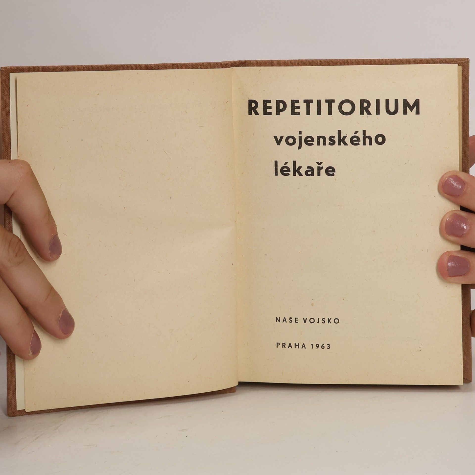 Karel Bergl Repetitorium vojenského lékaře