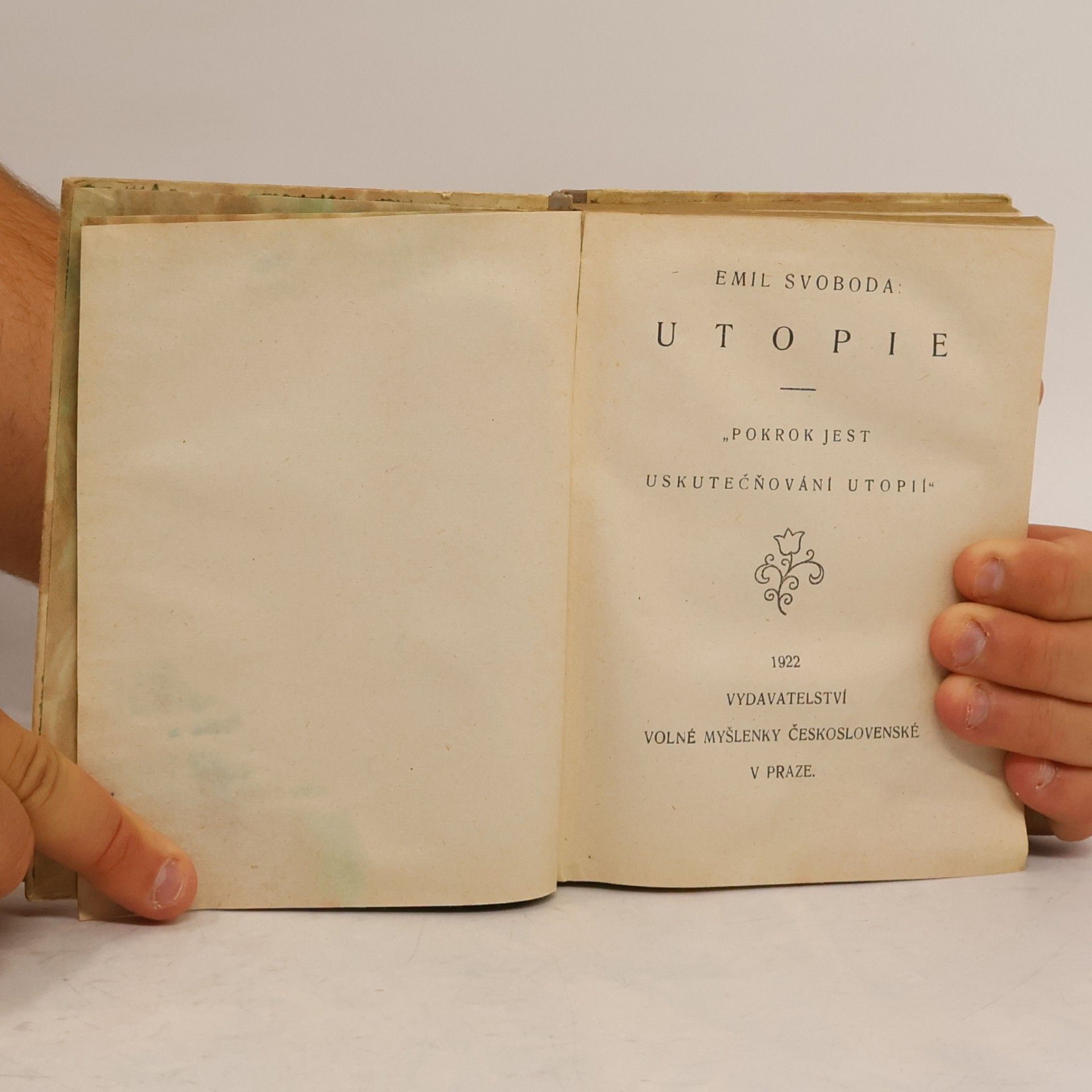 Emil Svoboda Utopie