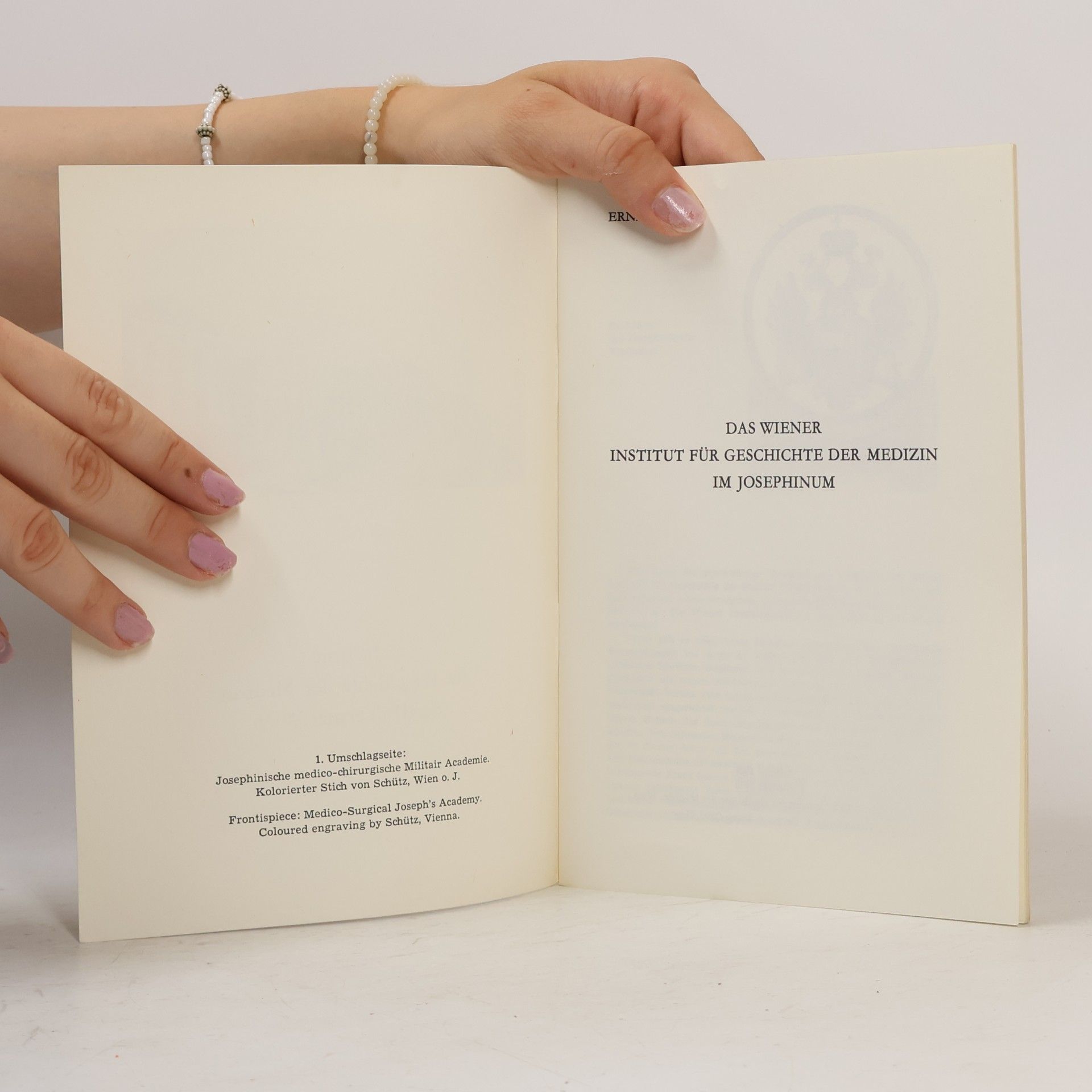 Autorenkollektiv Institut für Geschichte der Medizin der Universität Wien