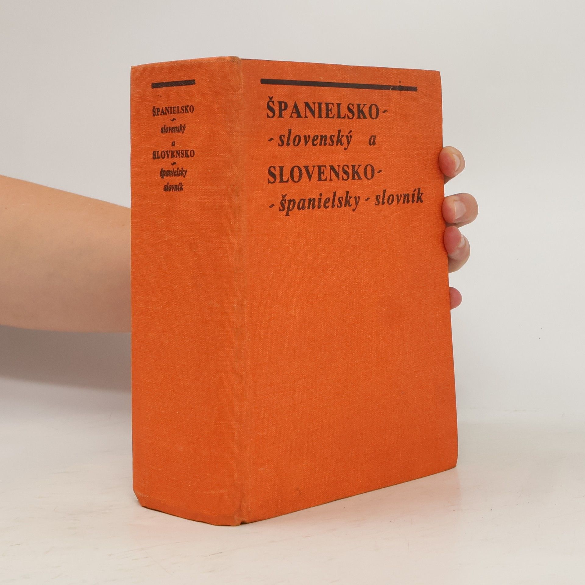 Kolektiv autorů Španielsko-slovenský a Slovensko-španielský Slovník